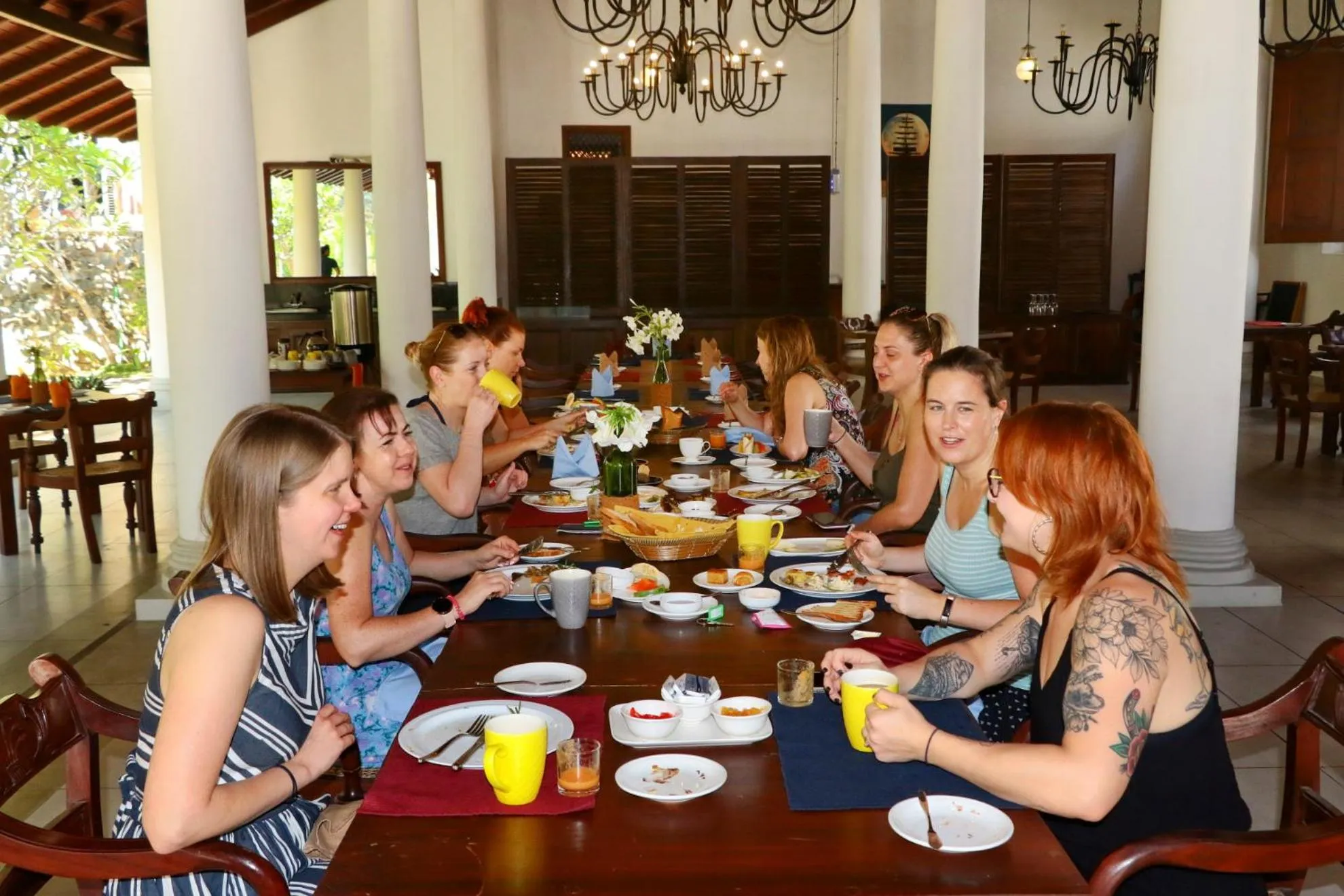 Restaurant/places to eat in The Heritage Hotel Galle Fort