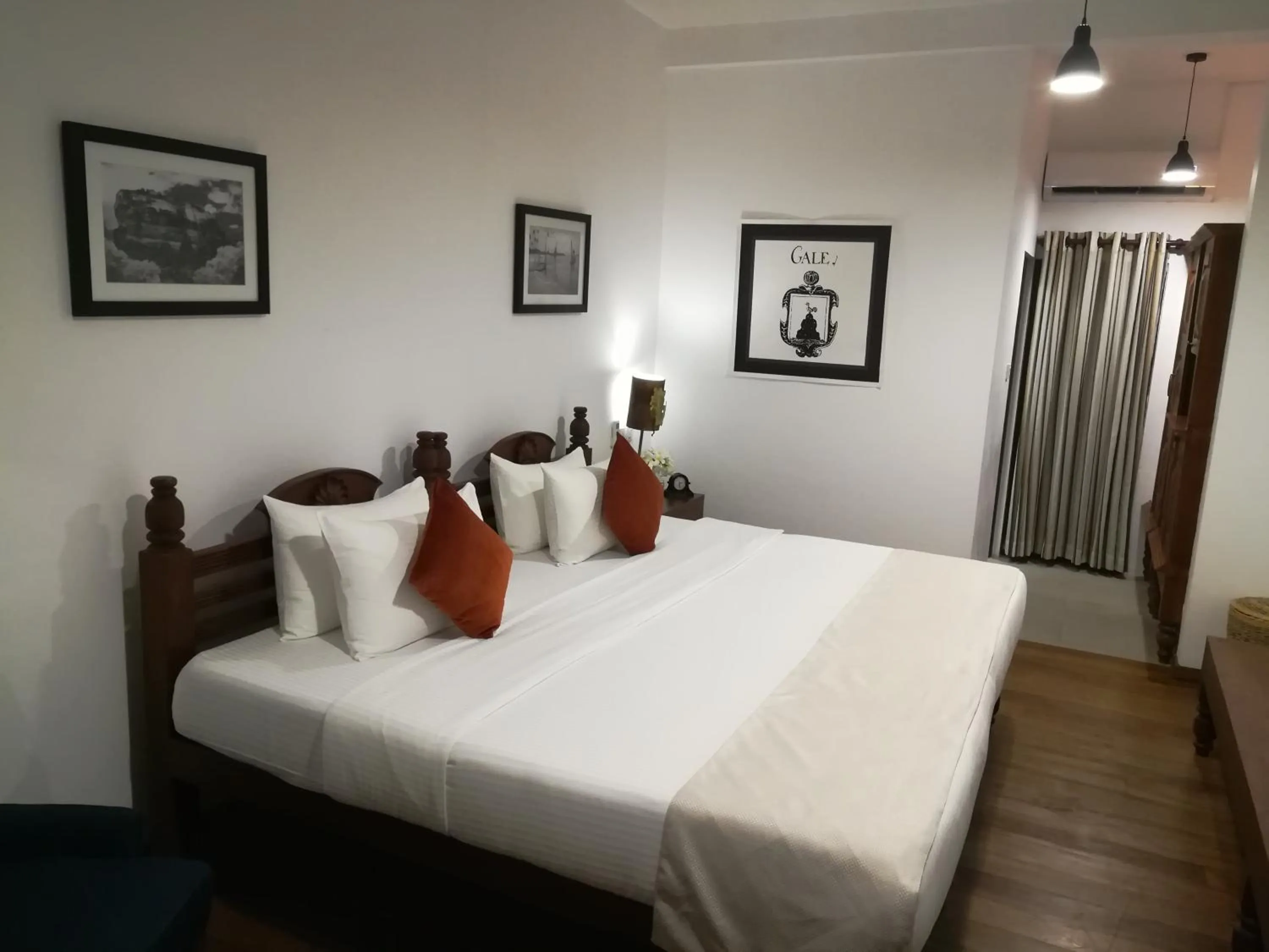 Bedroom, Bed in The Heritage Hotel Galle Fort