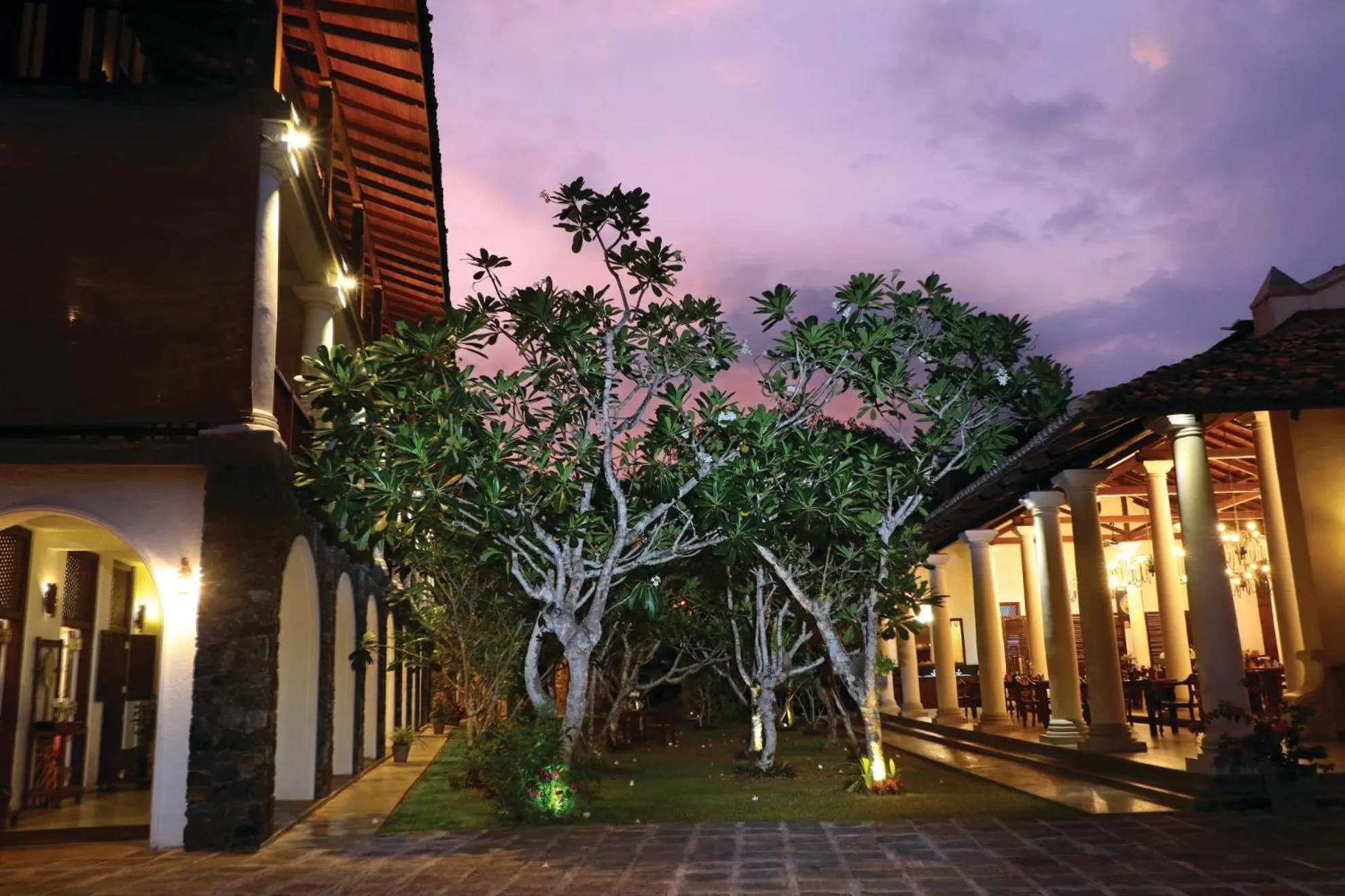 Garden in The Heritage Hotel Galle Fort