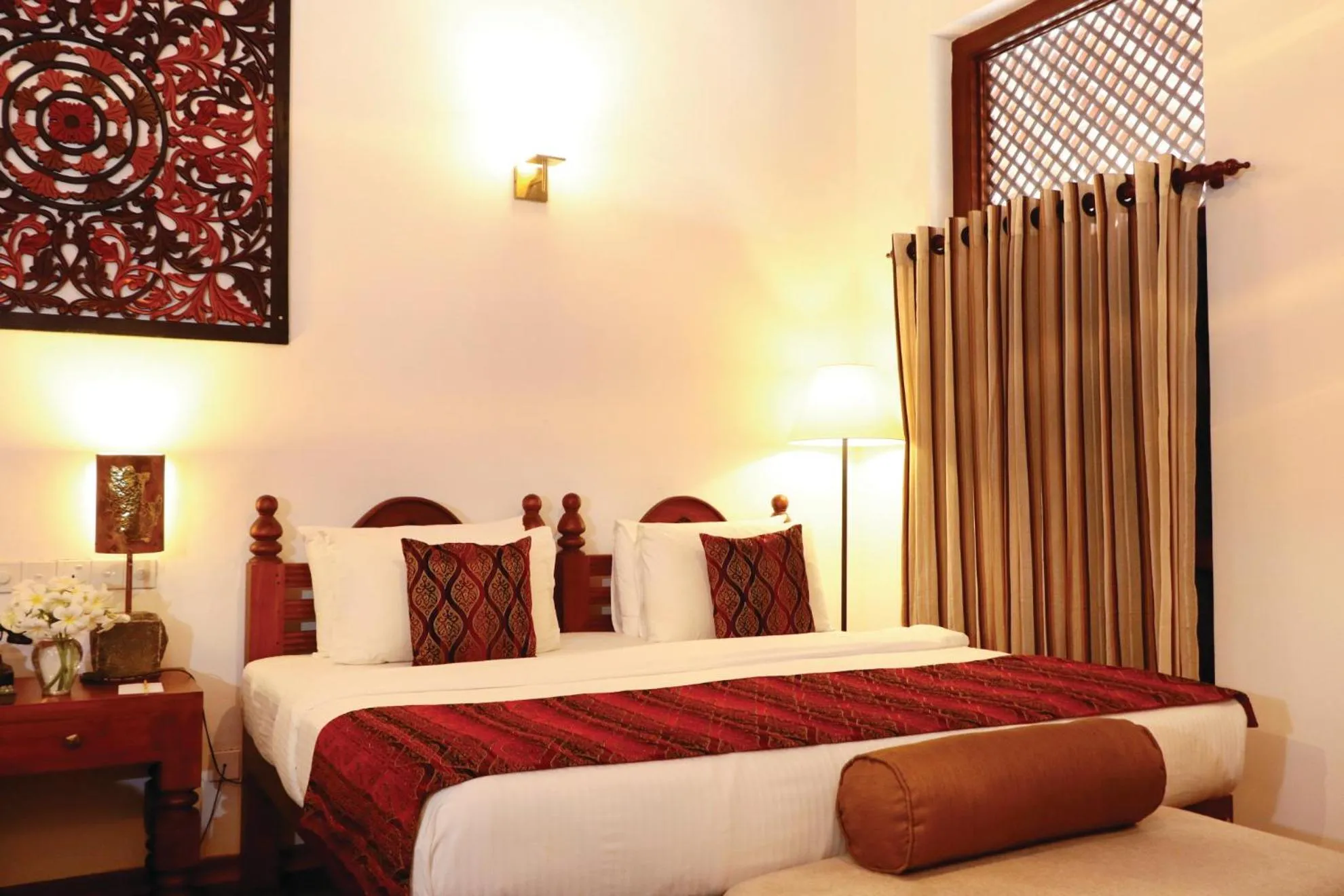 Bed in The Heritage Hotel Galle Fort