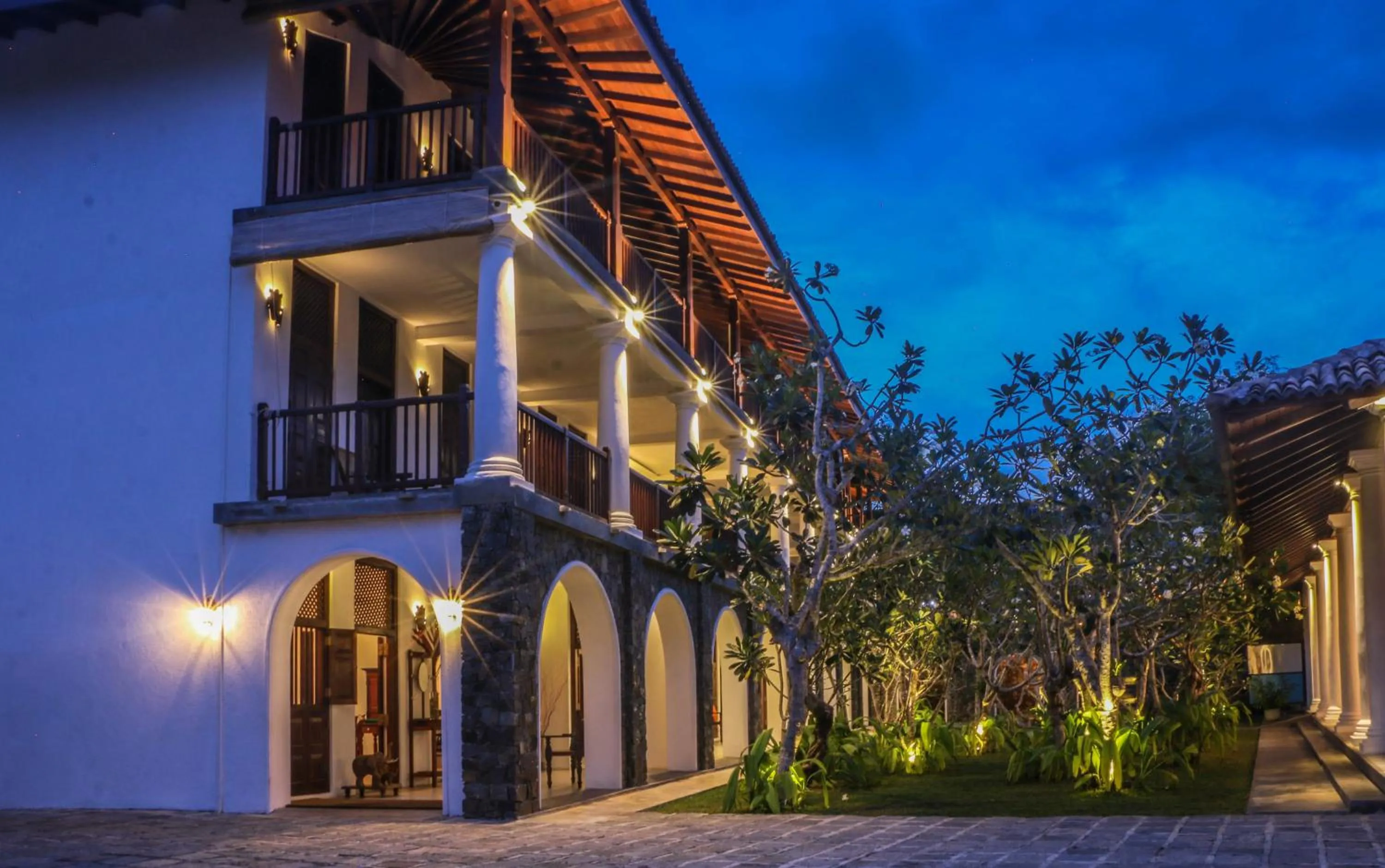 Facade/entrance in The Heritage Hotel Galle Fort