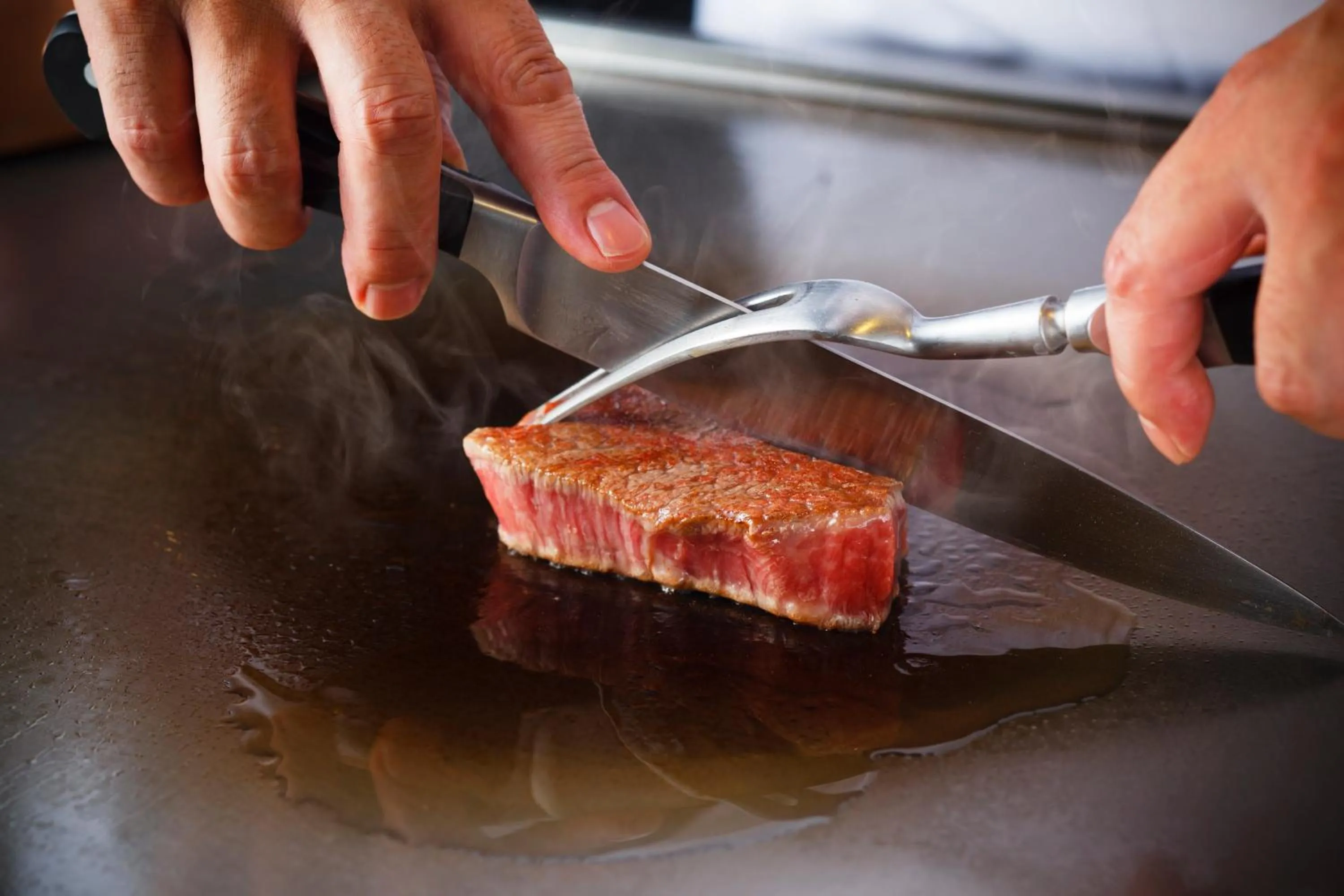 Food close-up in Dai-ichi Hotel Tokyo Seafort