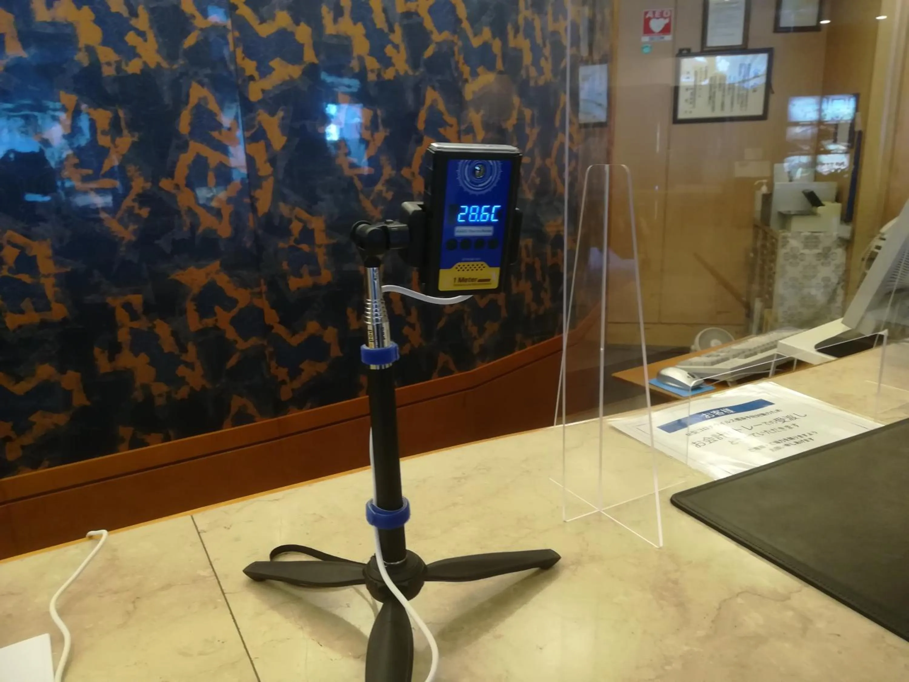 Lobby or reception, Fitness Center/Facilities in Dai-ichi Hotel Tokyo Seafort