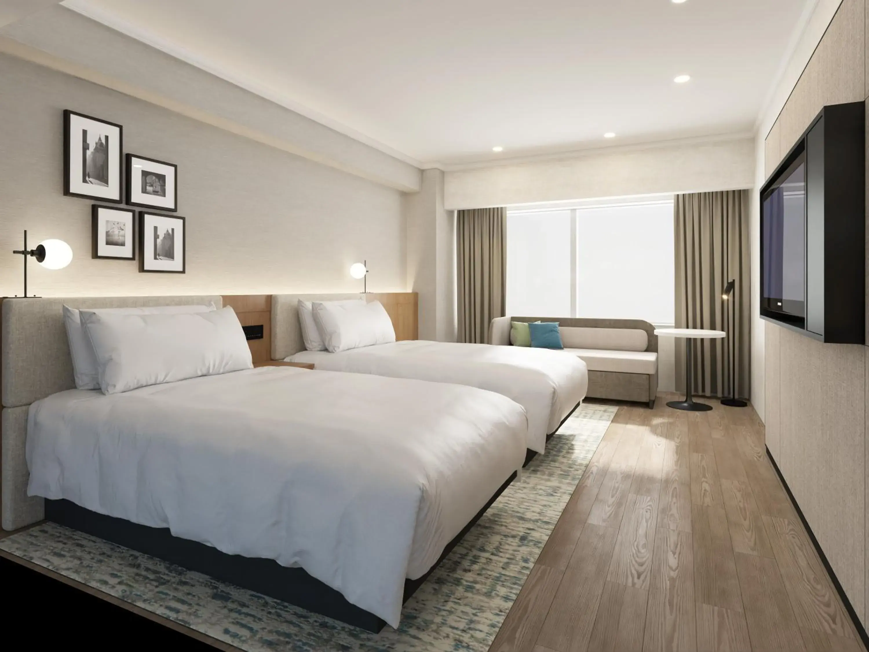 Bed in ANA Holiday Inn Tokyo Bay by IHG Bed in ANA Holiday Inn Tokyo Bay by IHG