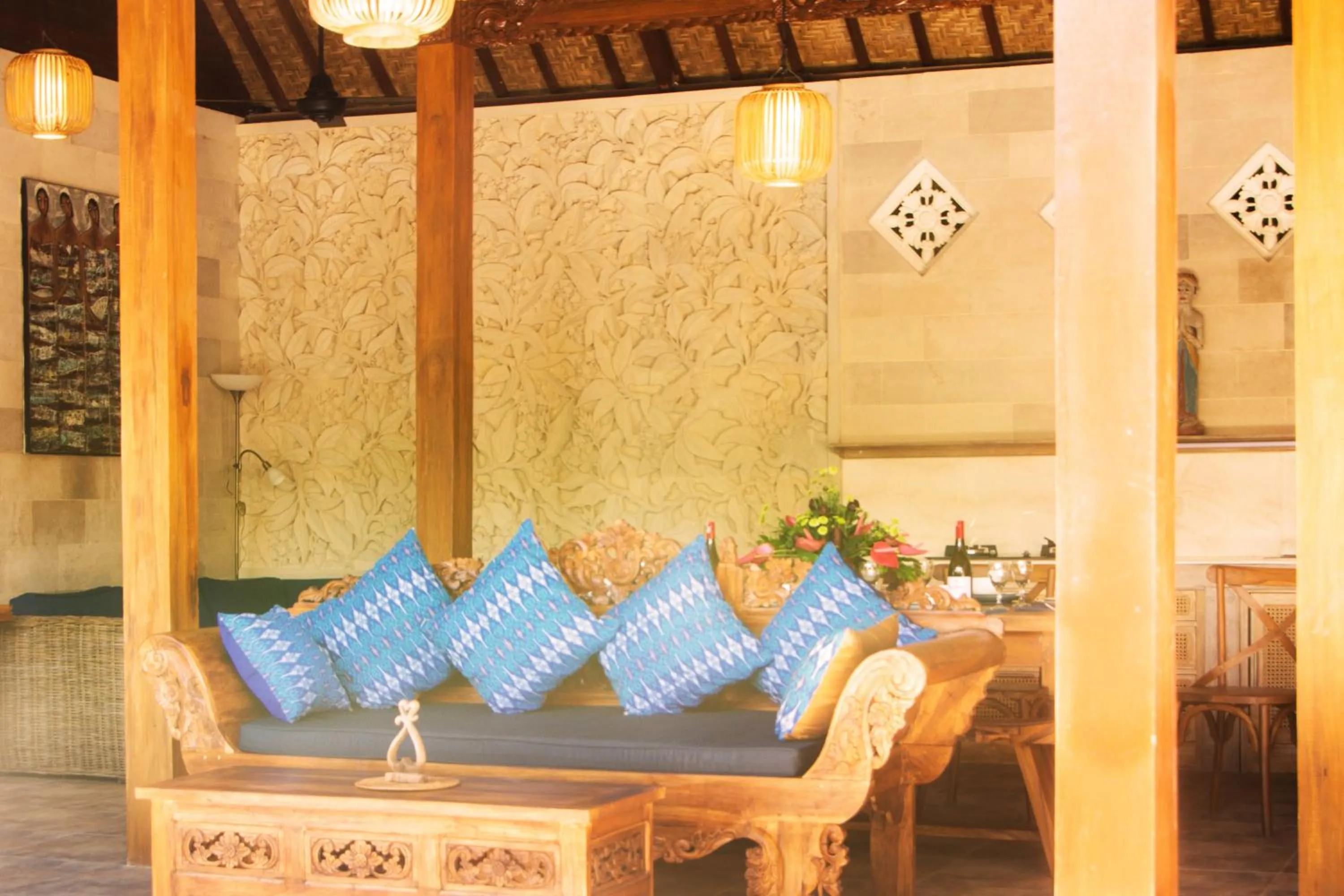 Living room in Lily Lane Villas