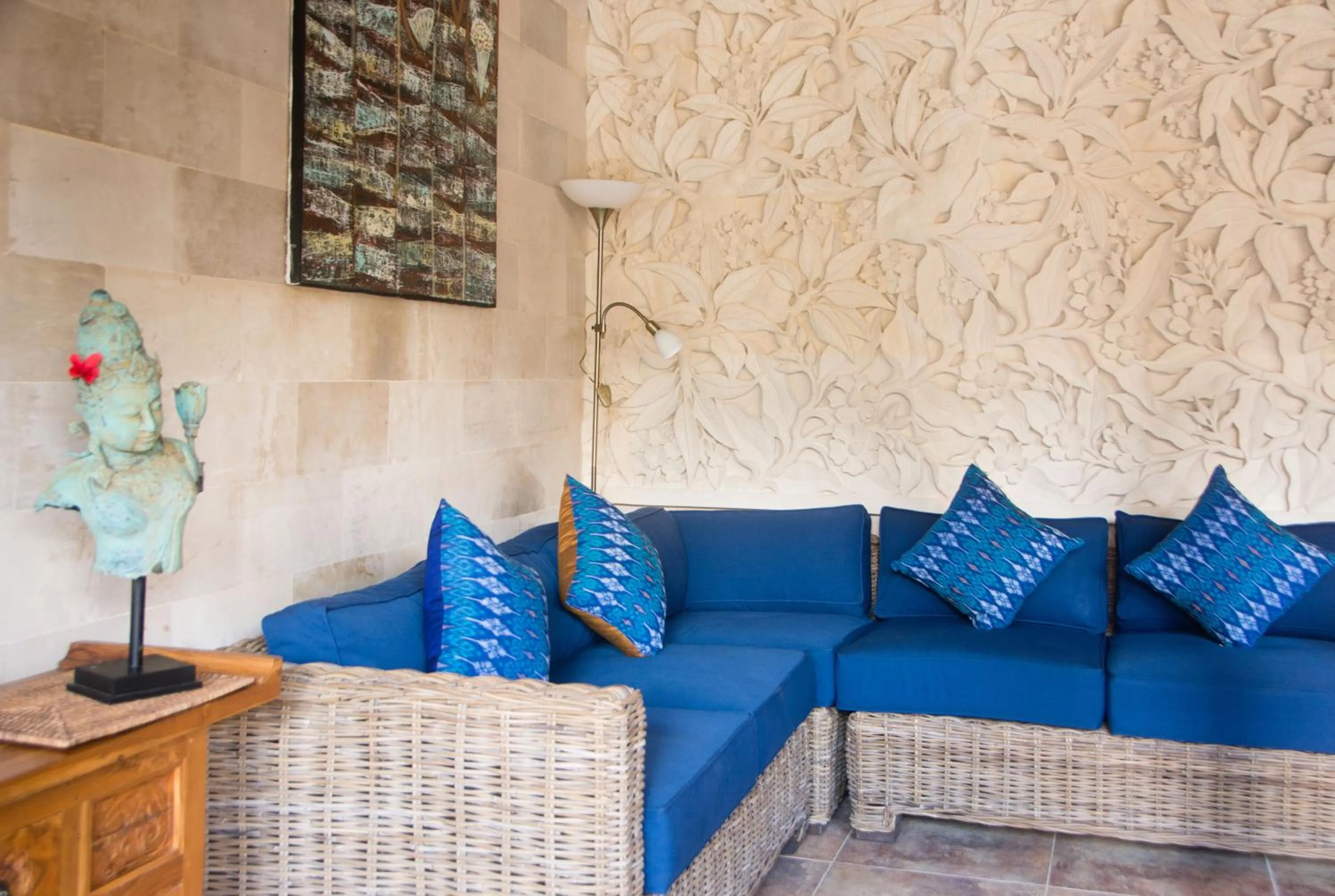 Living room in Lily Lane Villas