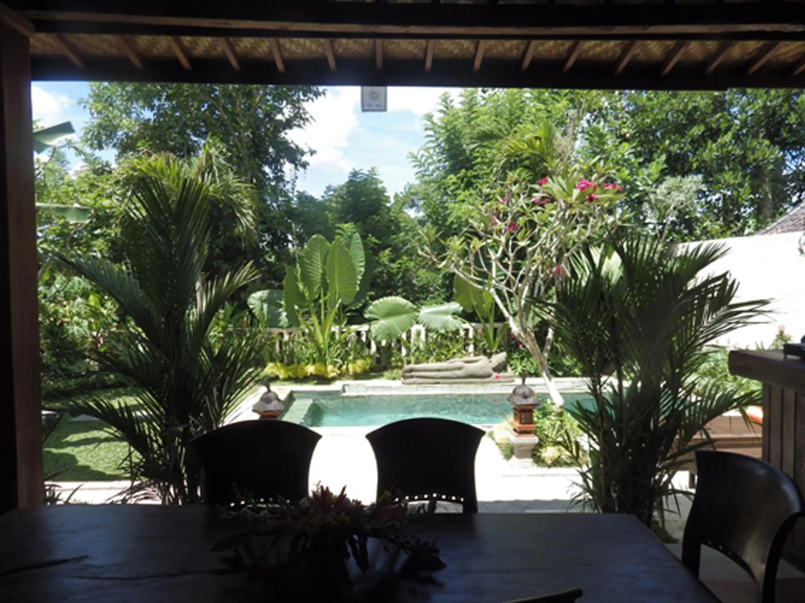 Swimming pool in Lily Lane Villas