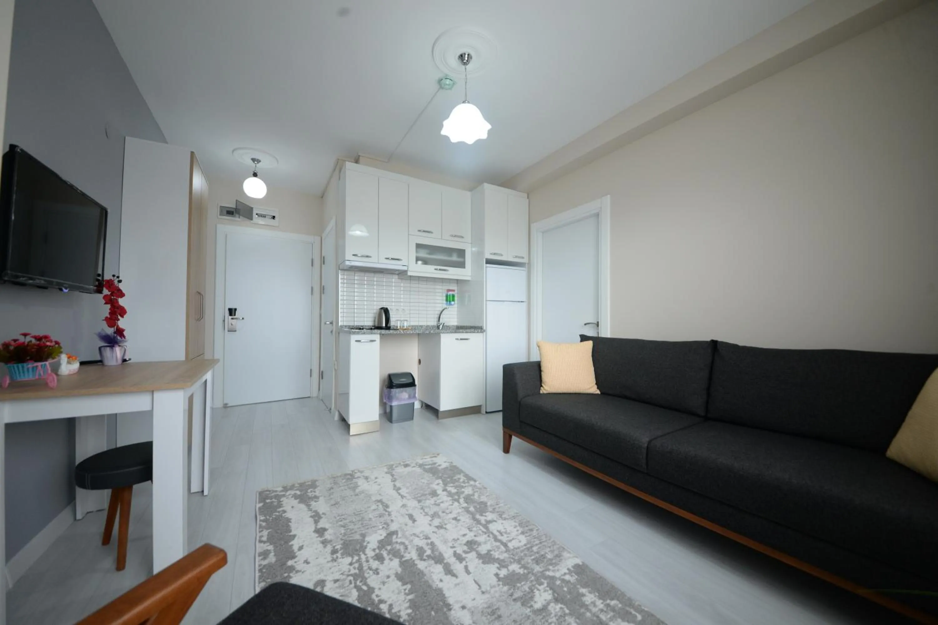 Kitchen or kitchenette in city59 Suit Otel