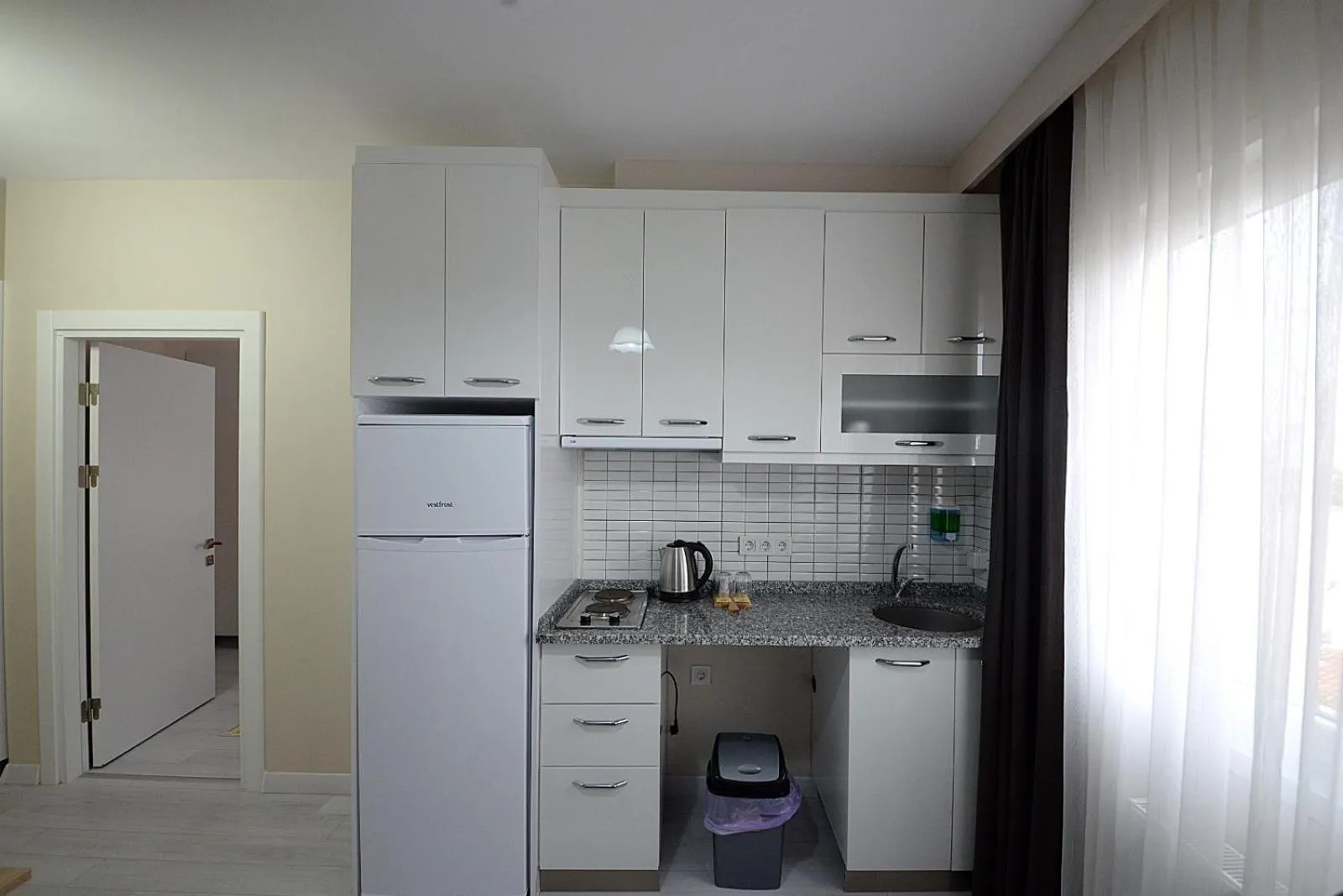 Kitchen or kitchenette in city59 Suit Otel