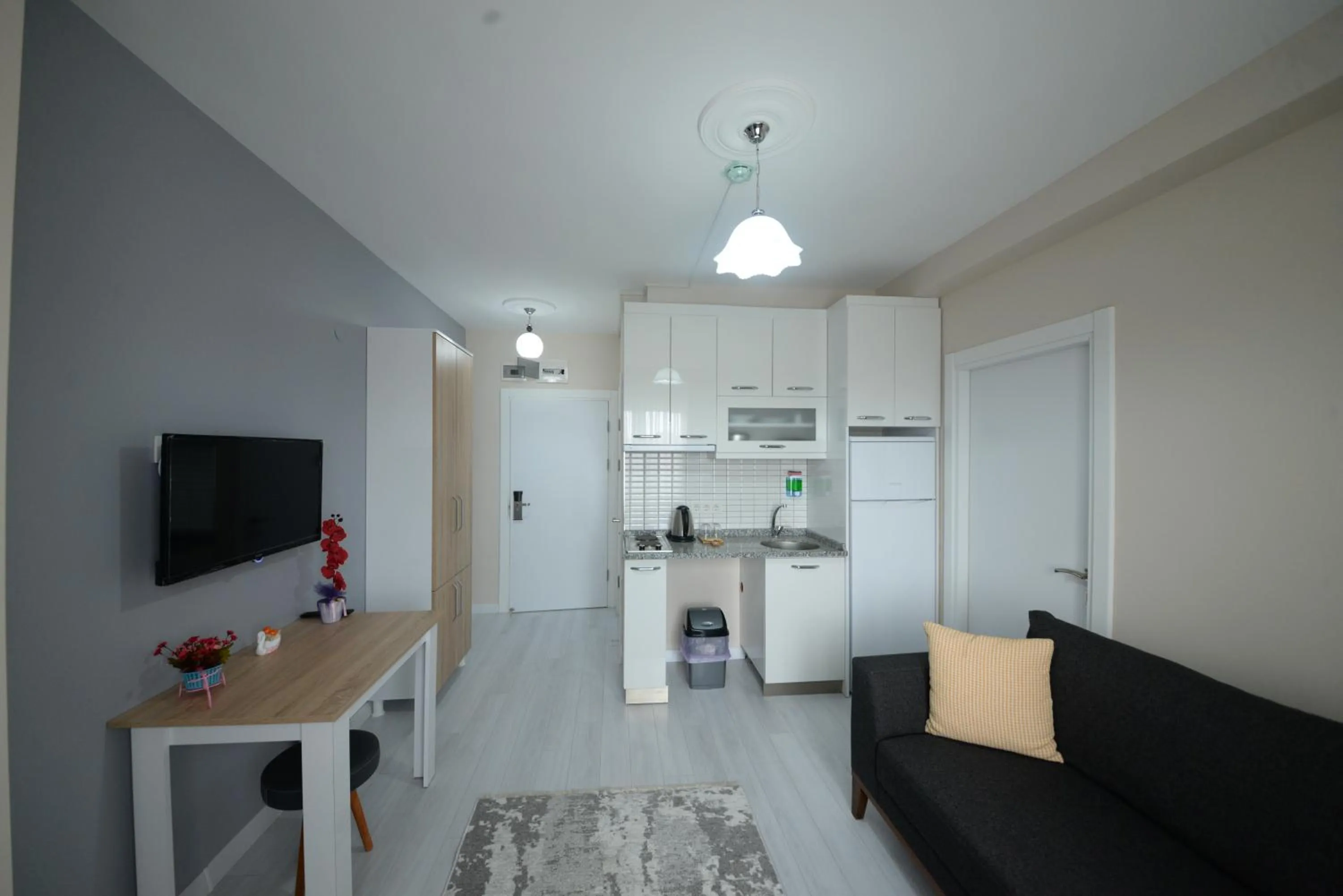 Kitchen or kitchenette in city59 Suit Otel