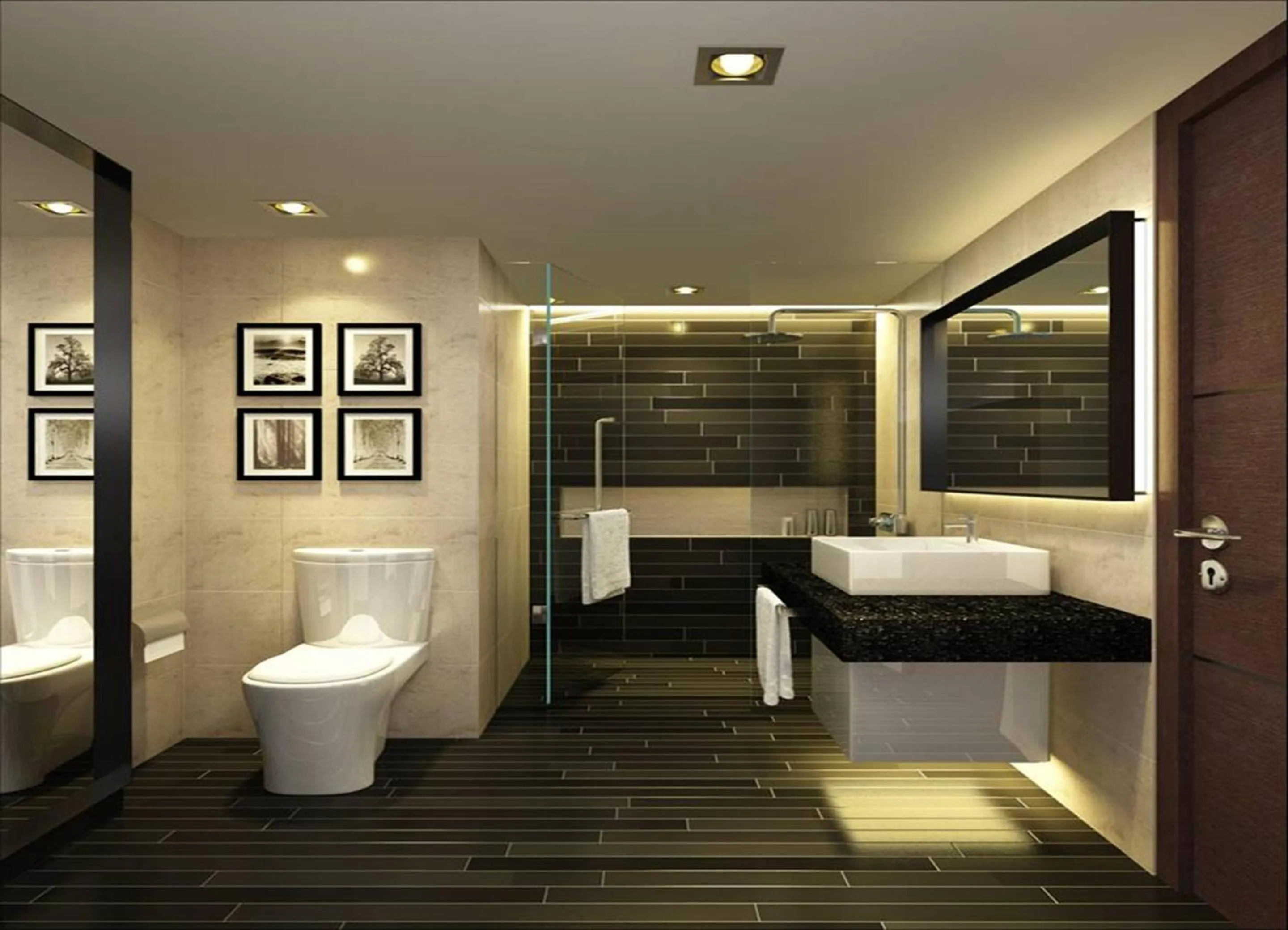Bathroom in Davanam Sarovar Portico Suites