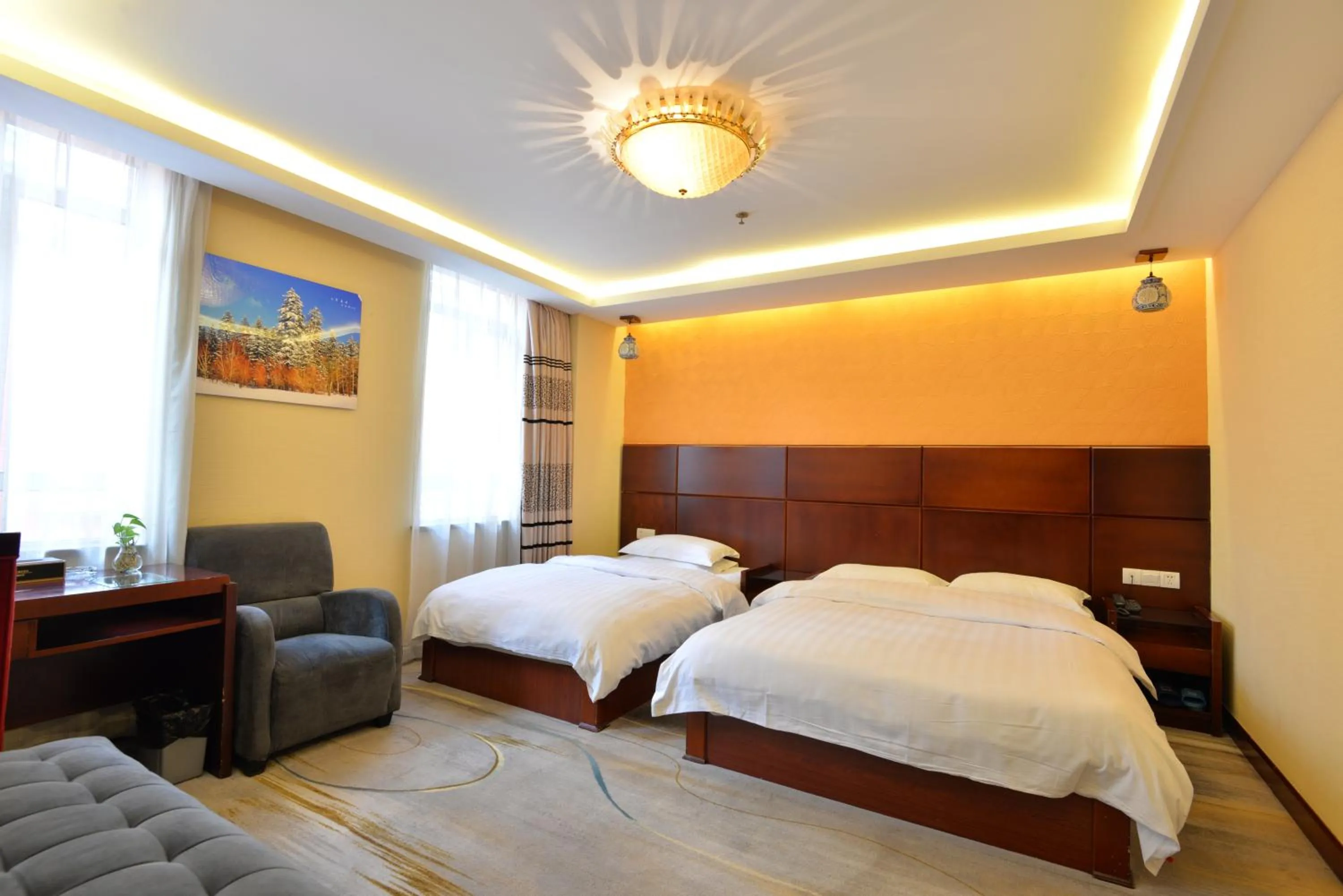 Decorative detail in Irene Boutique Hotel - Jinshu Shop