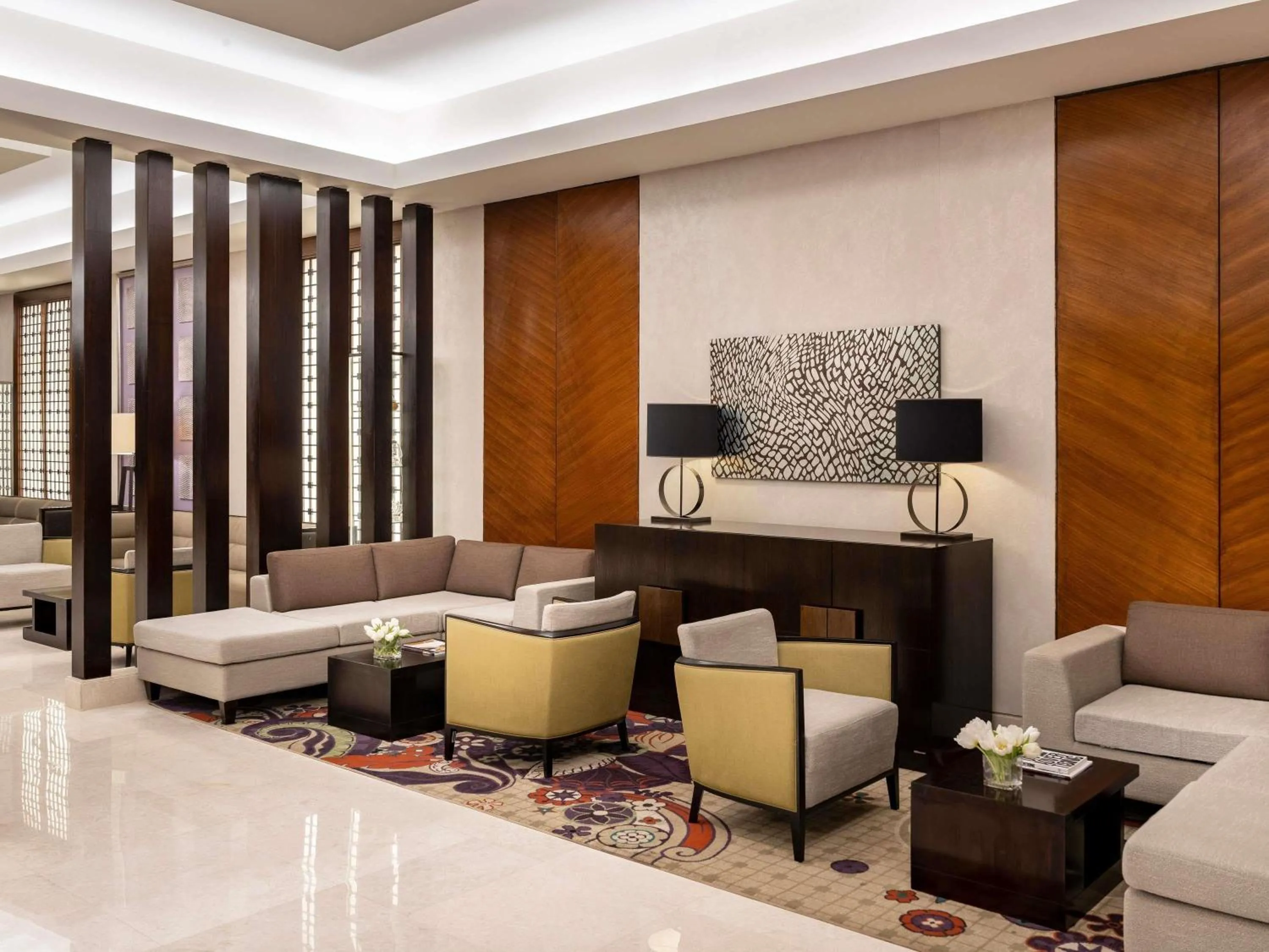 Lounge or bar in Swissotel Makkah