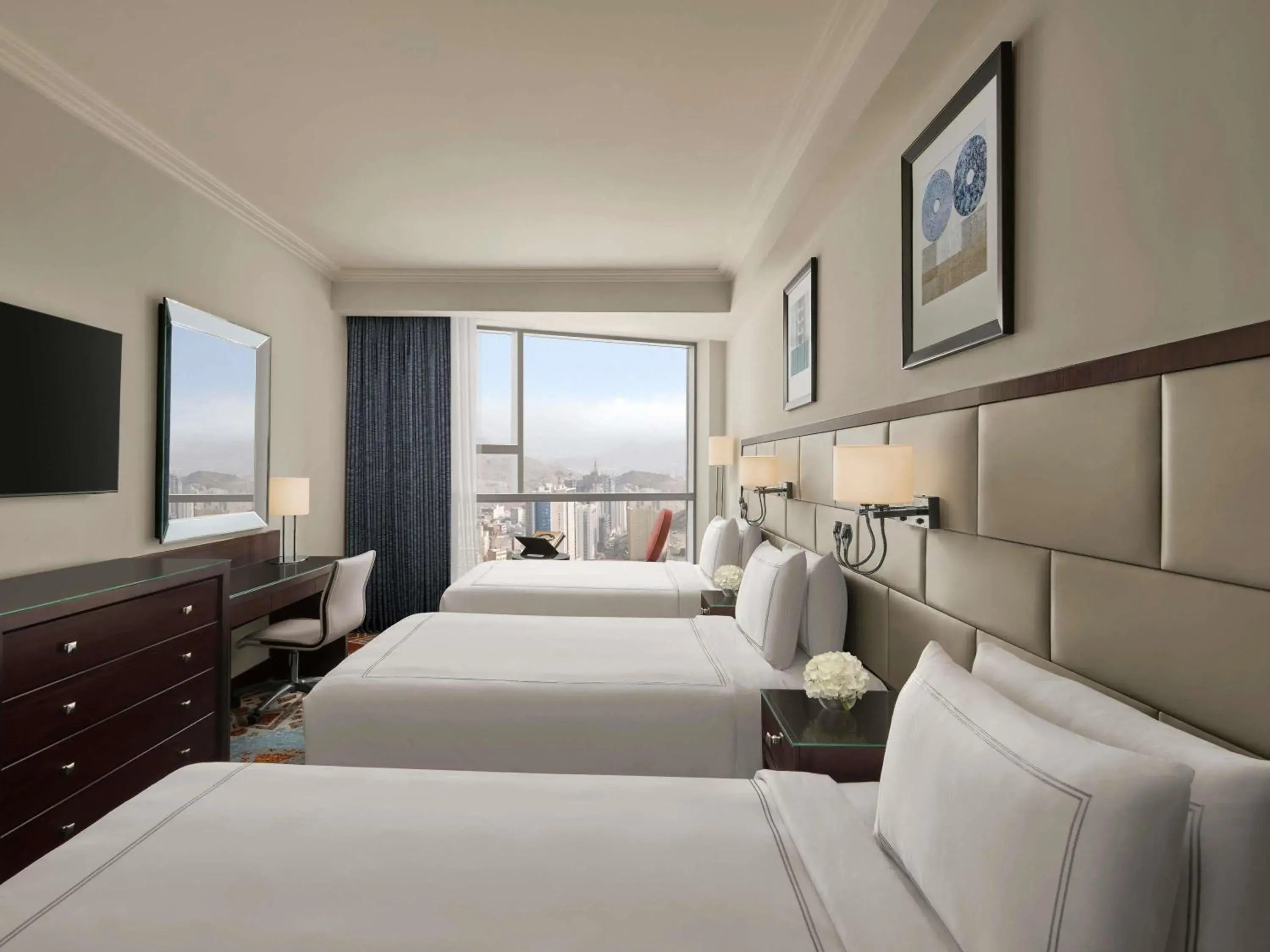 Bedroom, Bed in Swissotel Makkah Bedroom, Bed in Swissotel Makkah