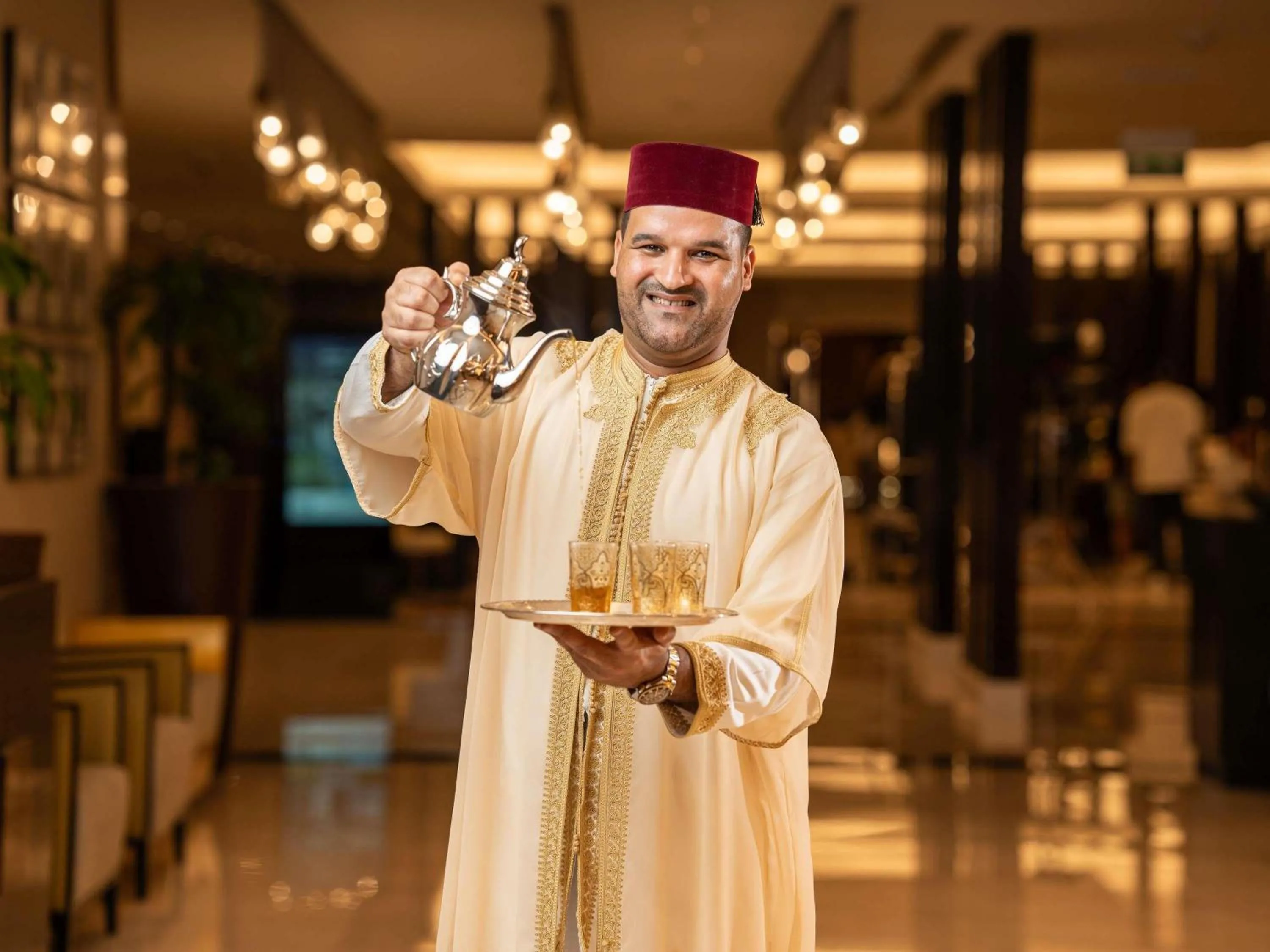 Lounge or bar in Swissotel Makkah