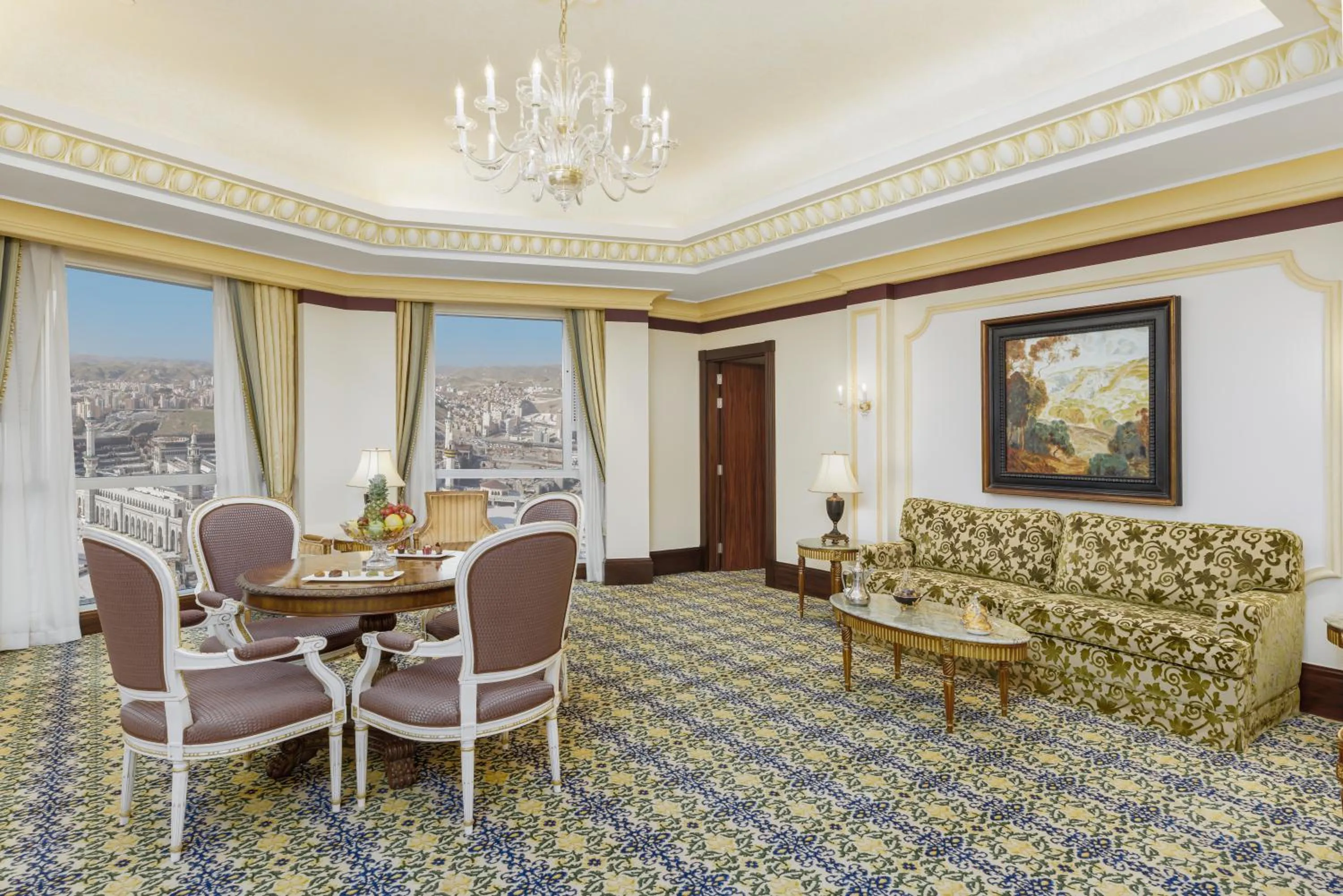 Living room in Swissotel Makkah