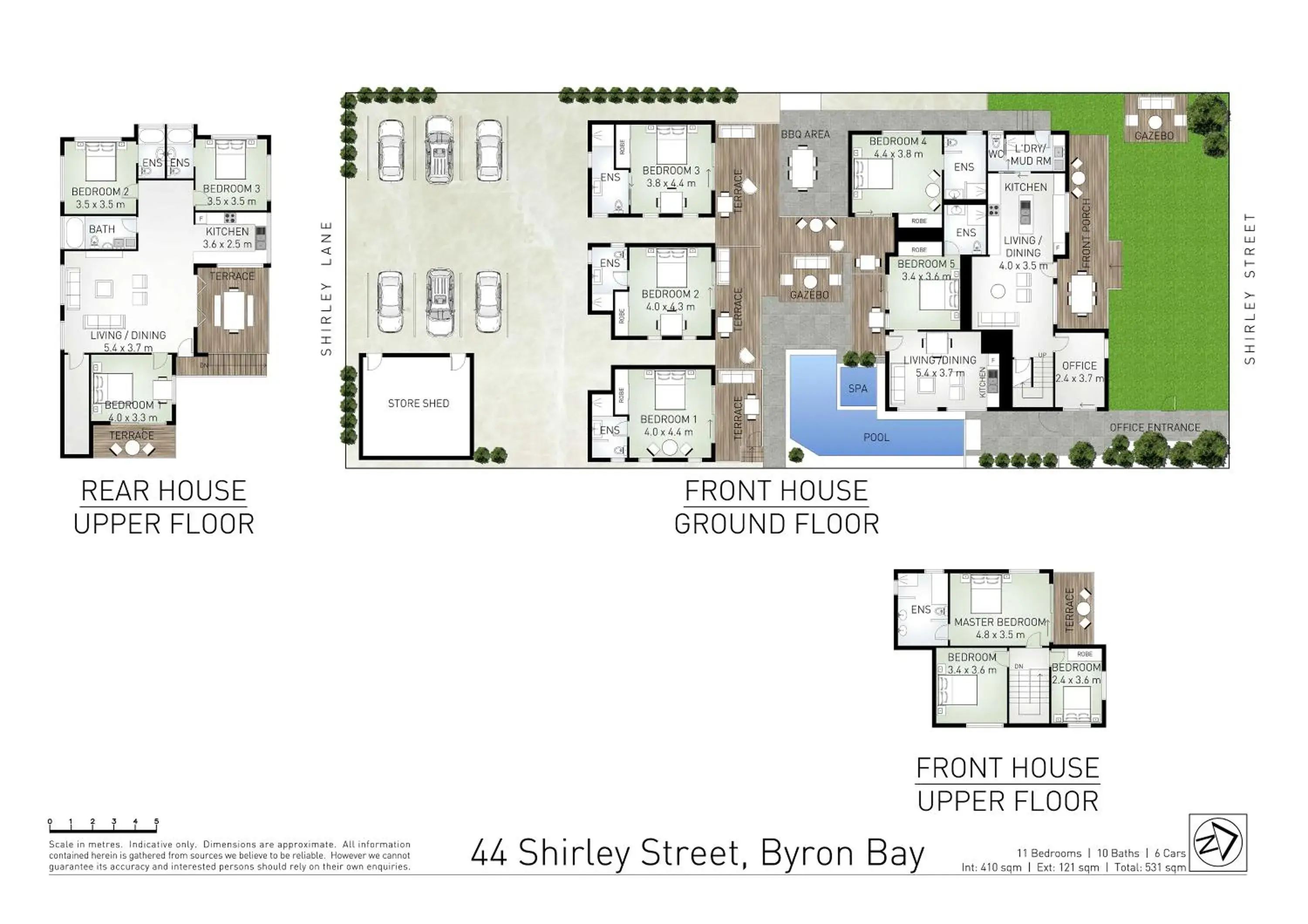 Floor plan in Azur Byron Bay Floor plan in Azur Byron Bay