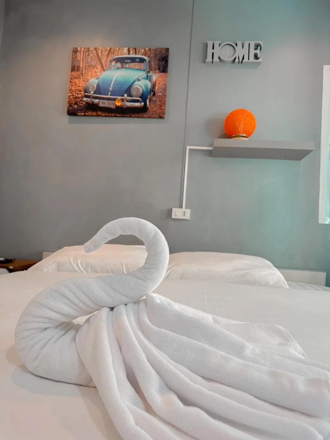 Bed in The Villa Residences Resort
