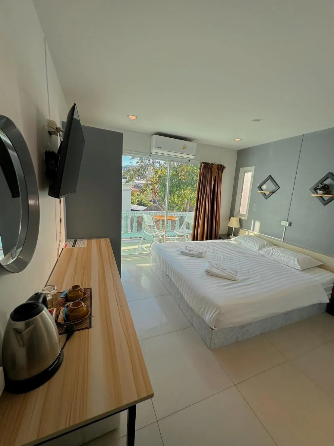 Bed in The Villa Residences Resort