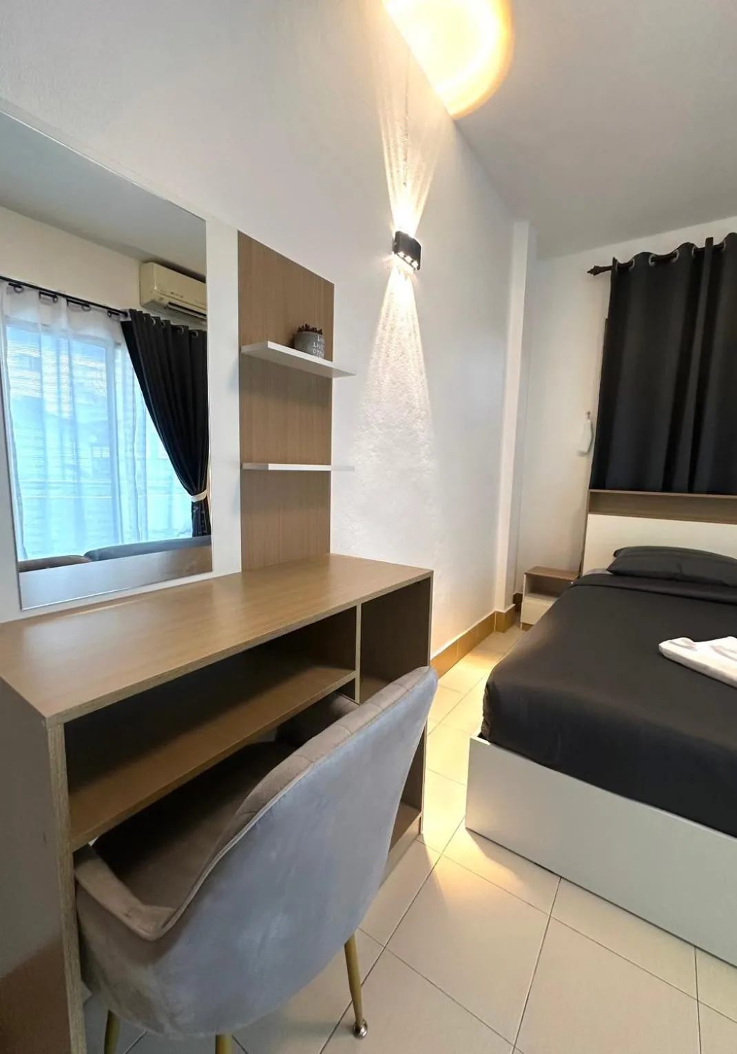 Bed in The Villa Residences Resort