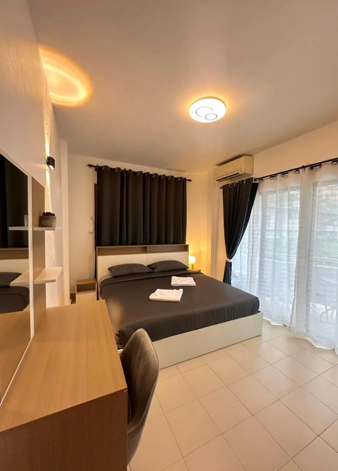 Bed in The Villa Residences Resort