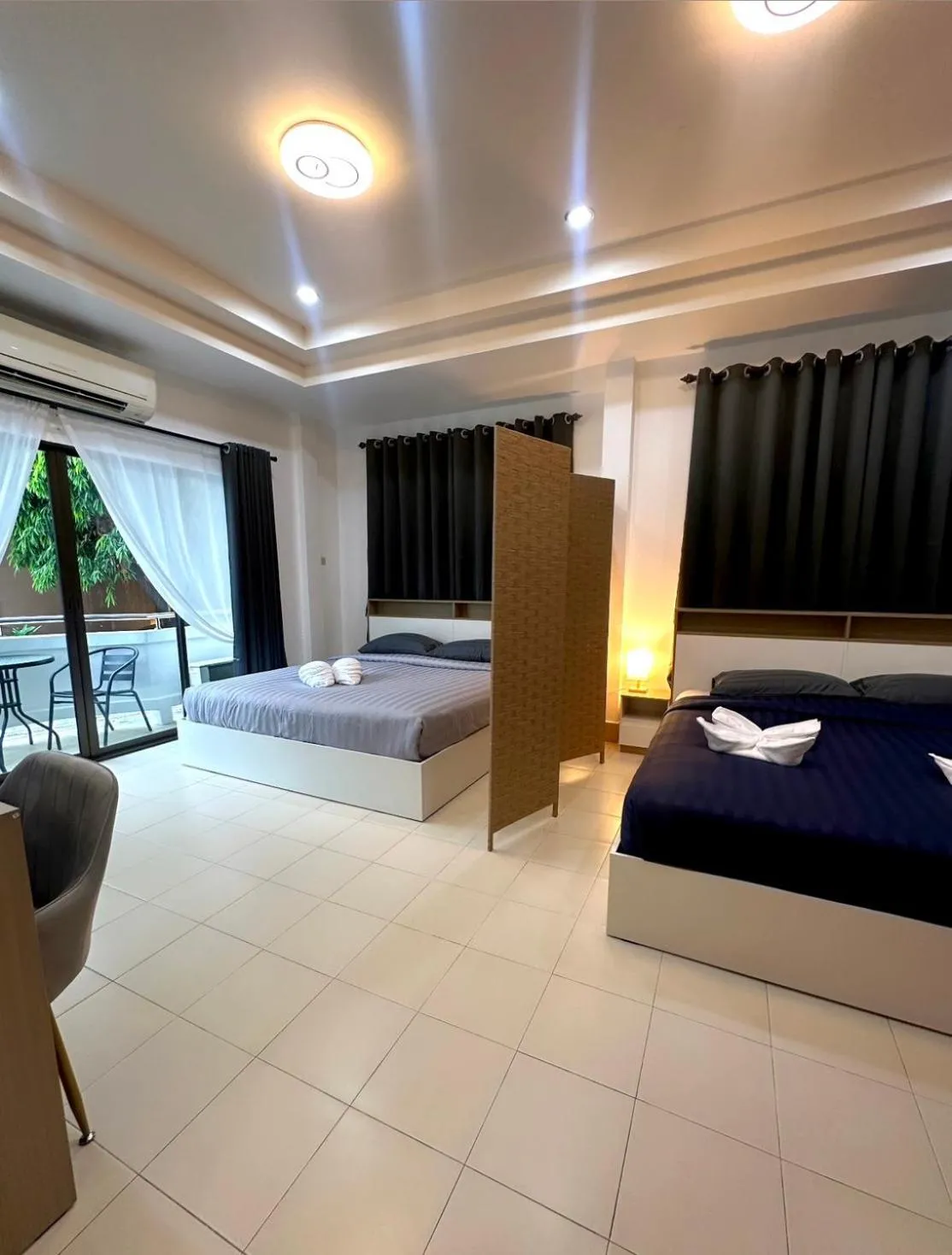 Bed in The Villa Residences Resort