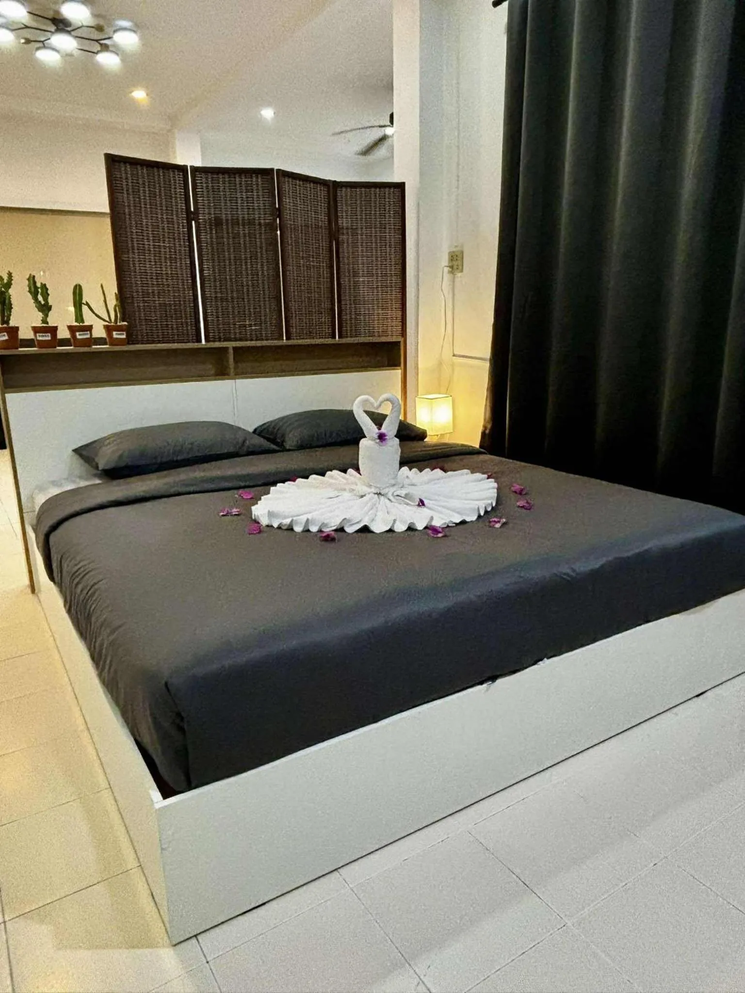 Bed in The Villa Residences Resort