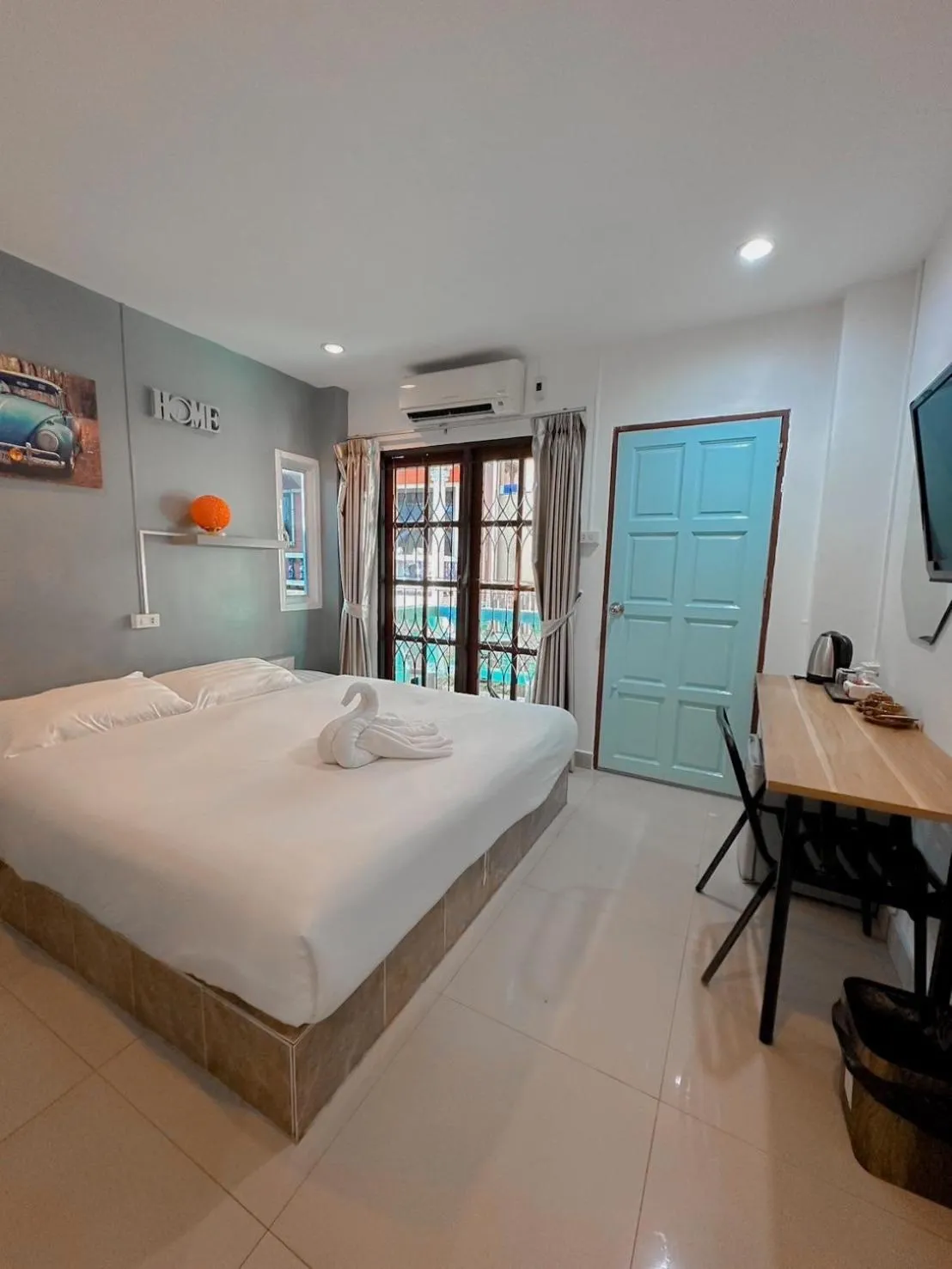 Bed in The Villa Residences Resort