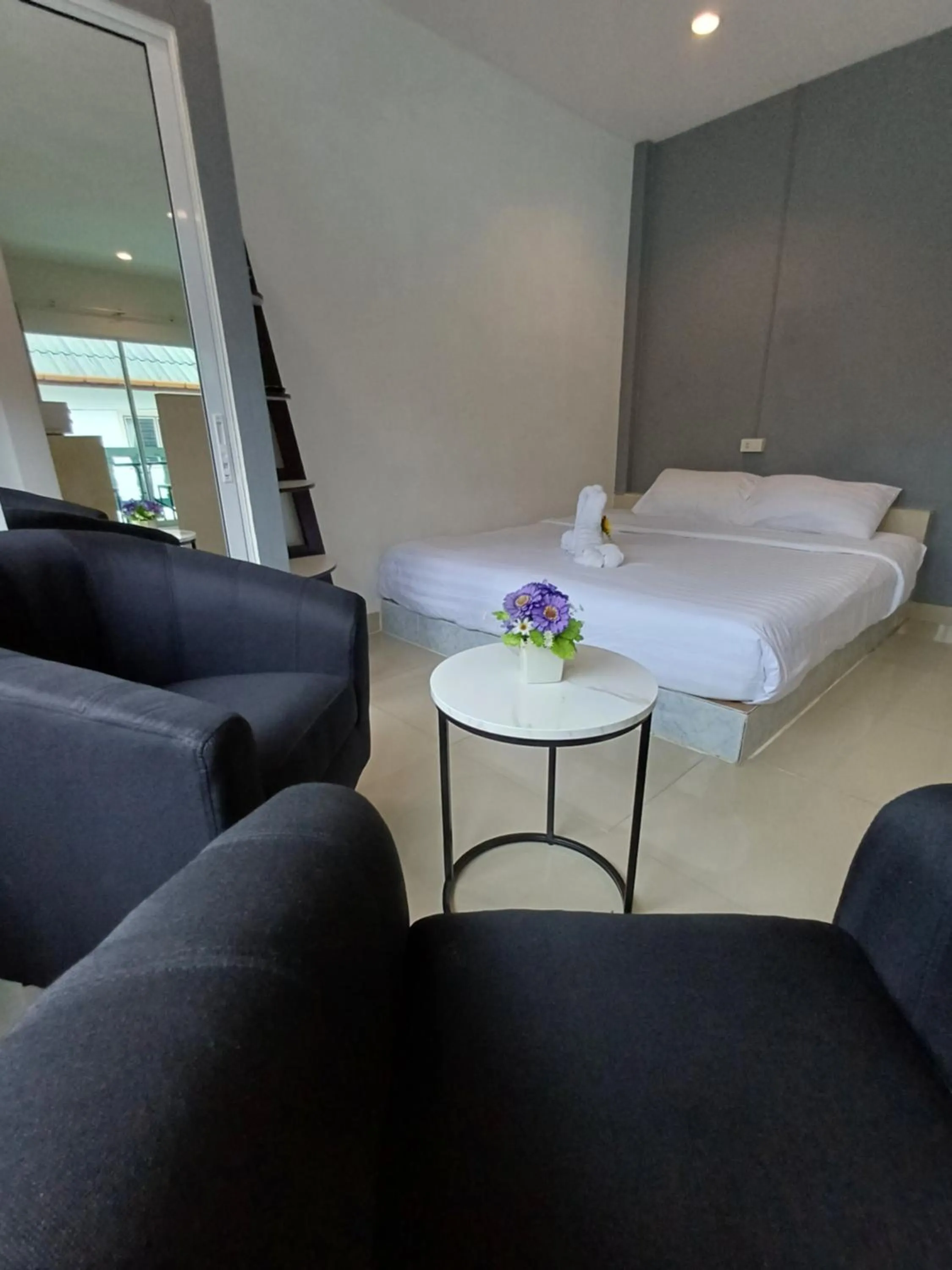 Bed in The Villa Residences Resort