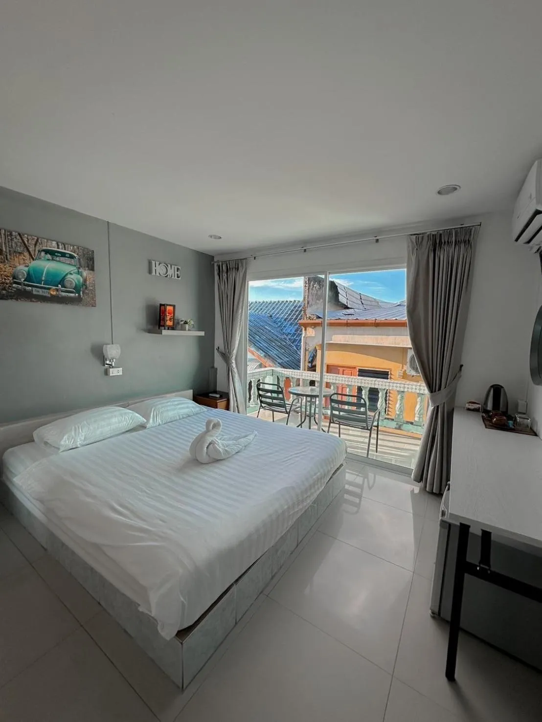 Bed in The Villa Residences Resort