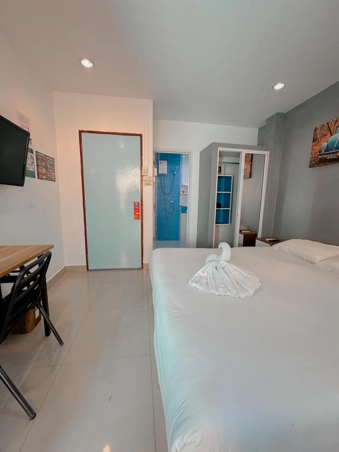 Bed in The Villa Residences Resort
