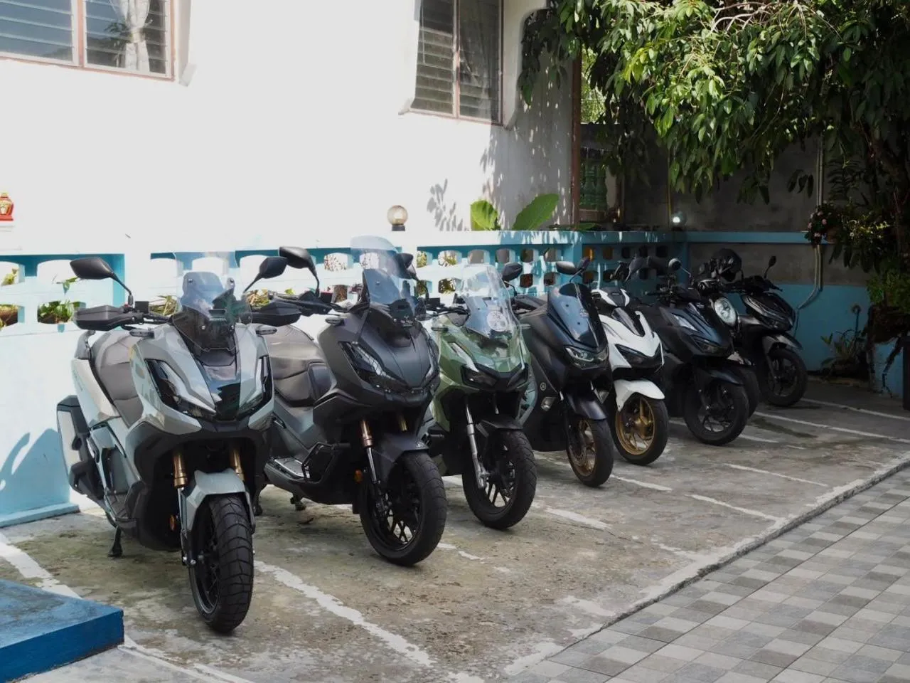 Cycling in The Villa Residences Resort