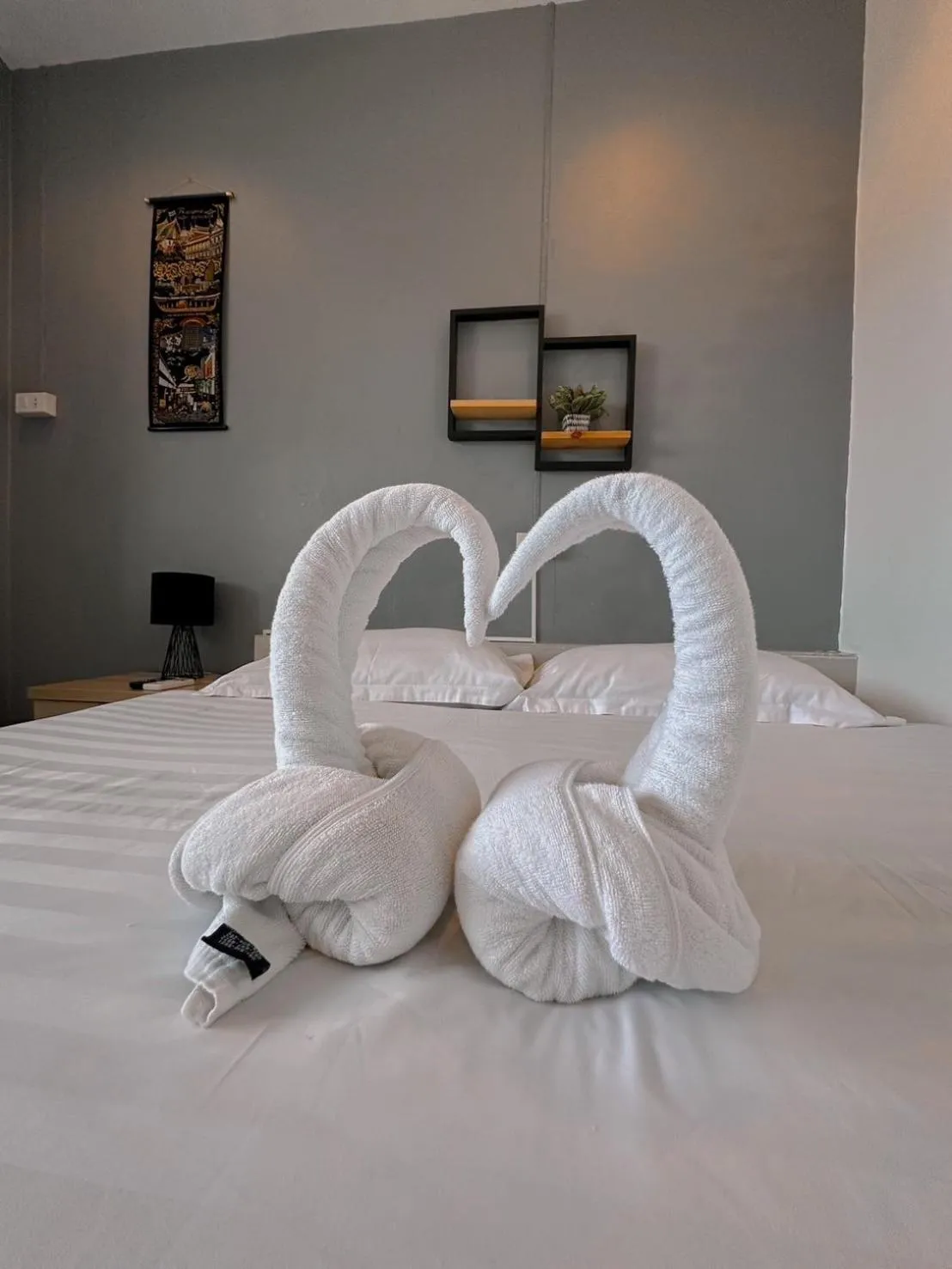 Bed in The Villa Residences Resort