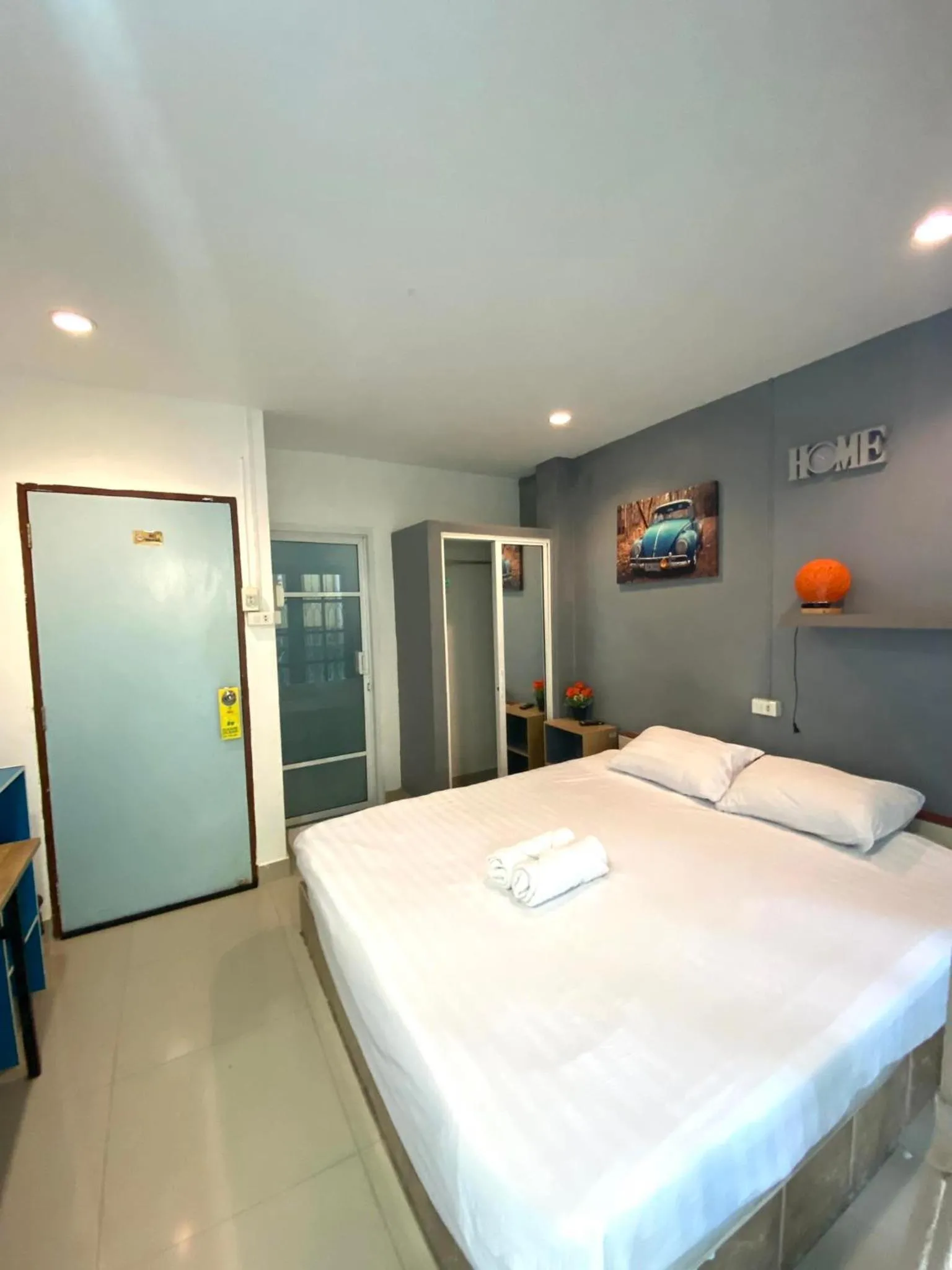 Bed in The Villa Residences Resort