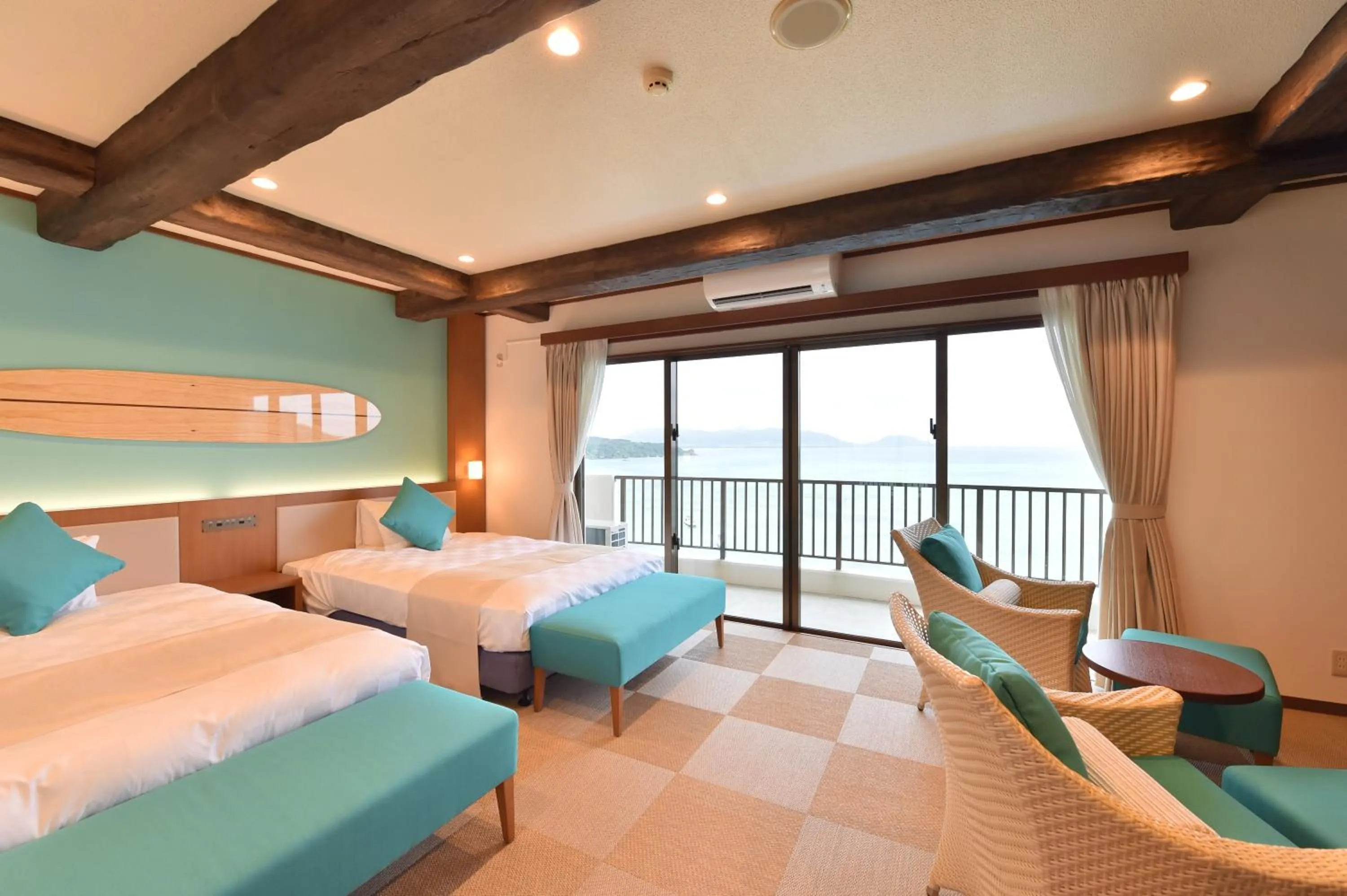 Day, Bed in Ishigaki Seaside Hotel