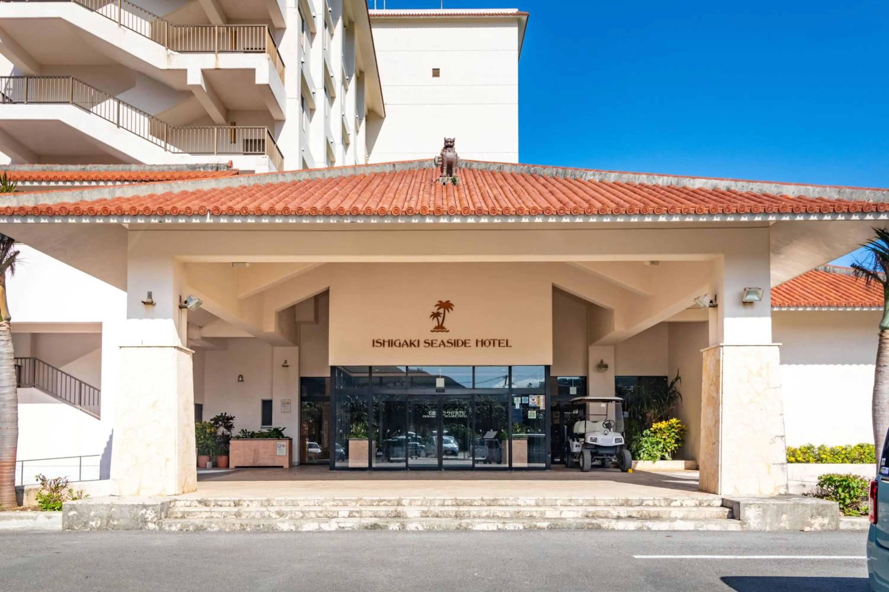Facade/entrance in Ishigaki Seaside Hotel