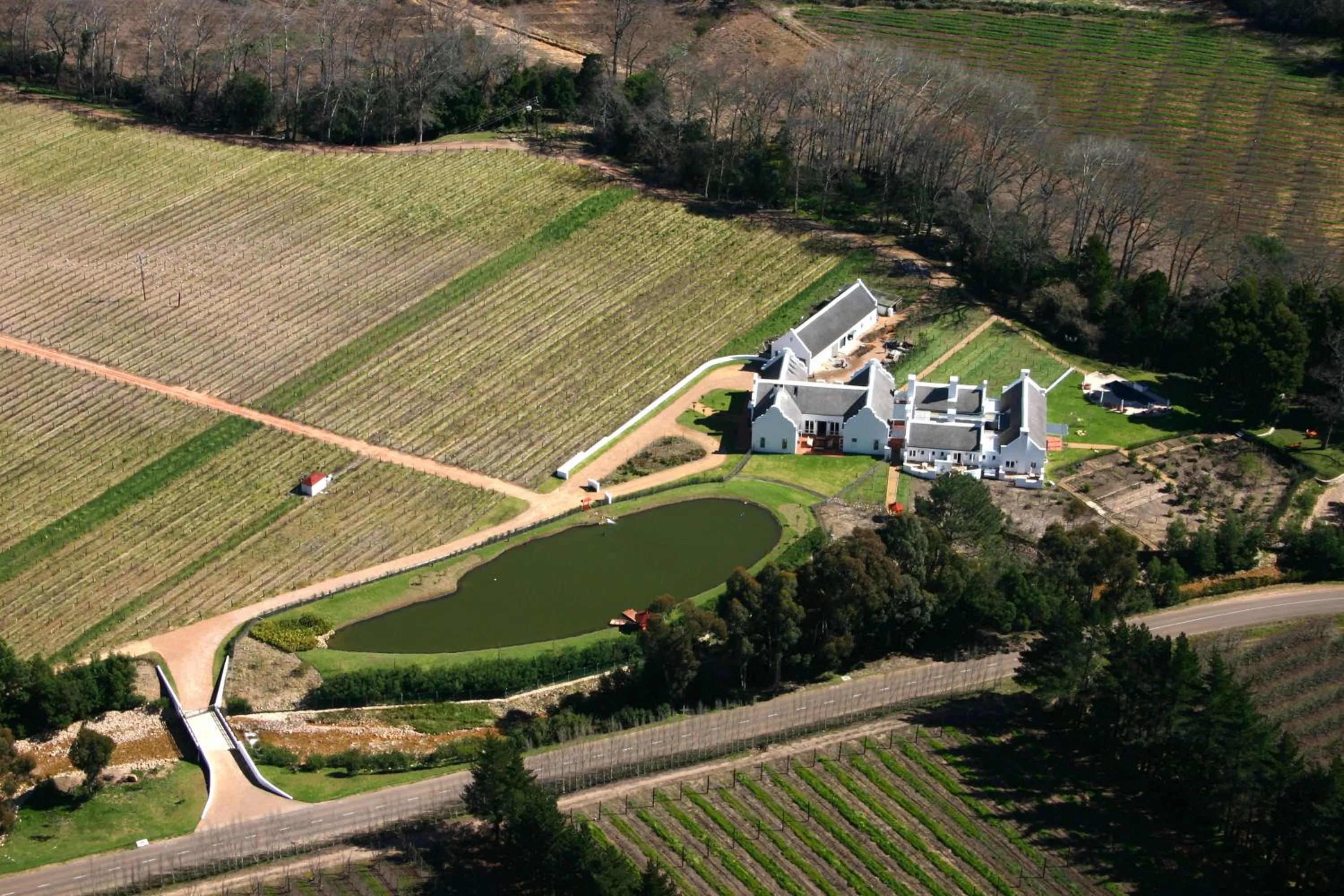 Natural landscape in Holden Manz Country House