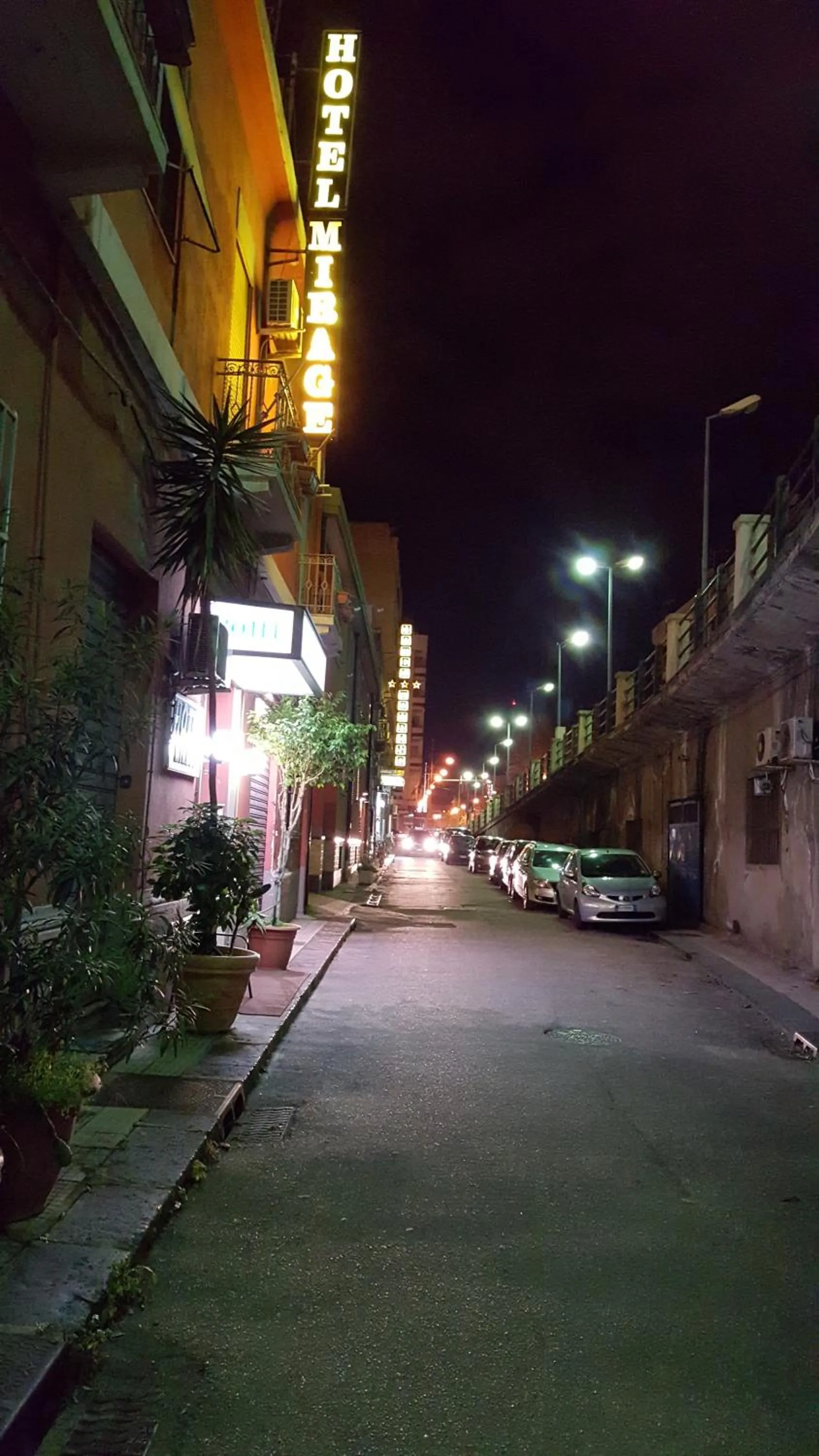 Street view in Hotel Mirage