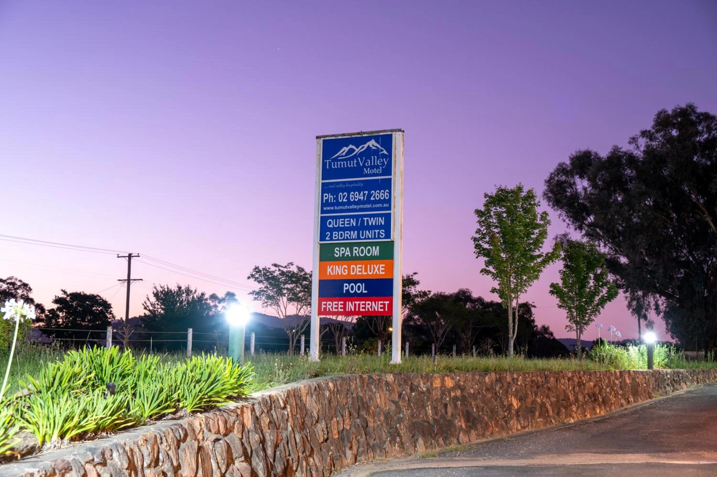 Property logo or sign in Tumut Valley Motel Pet Friendly