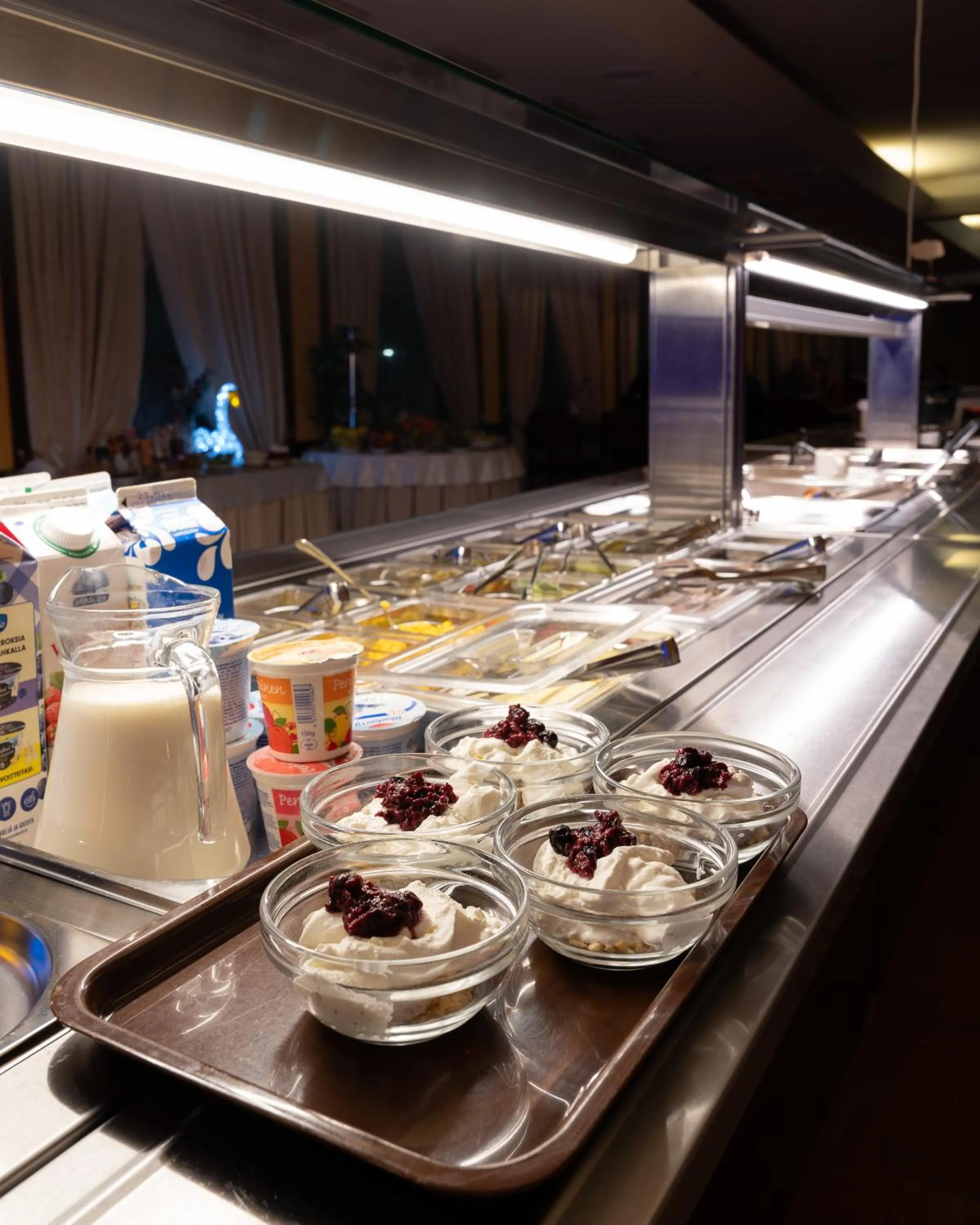 Buffet breakfast in Hotel Kemijärvi