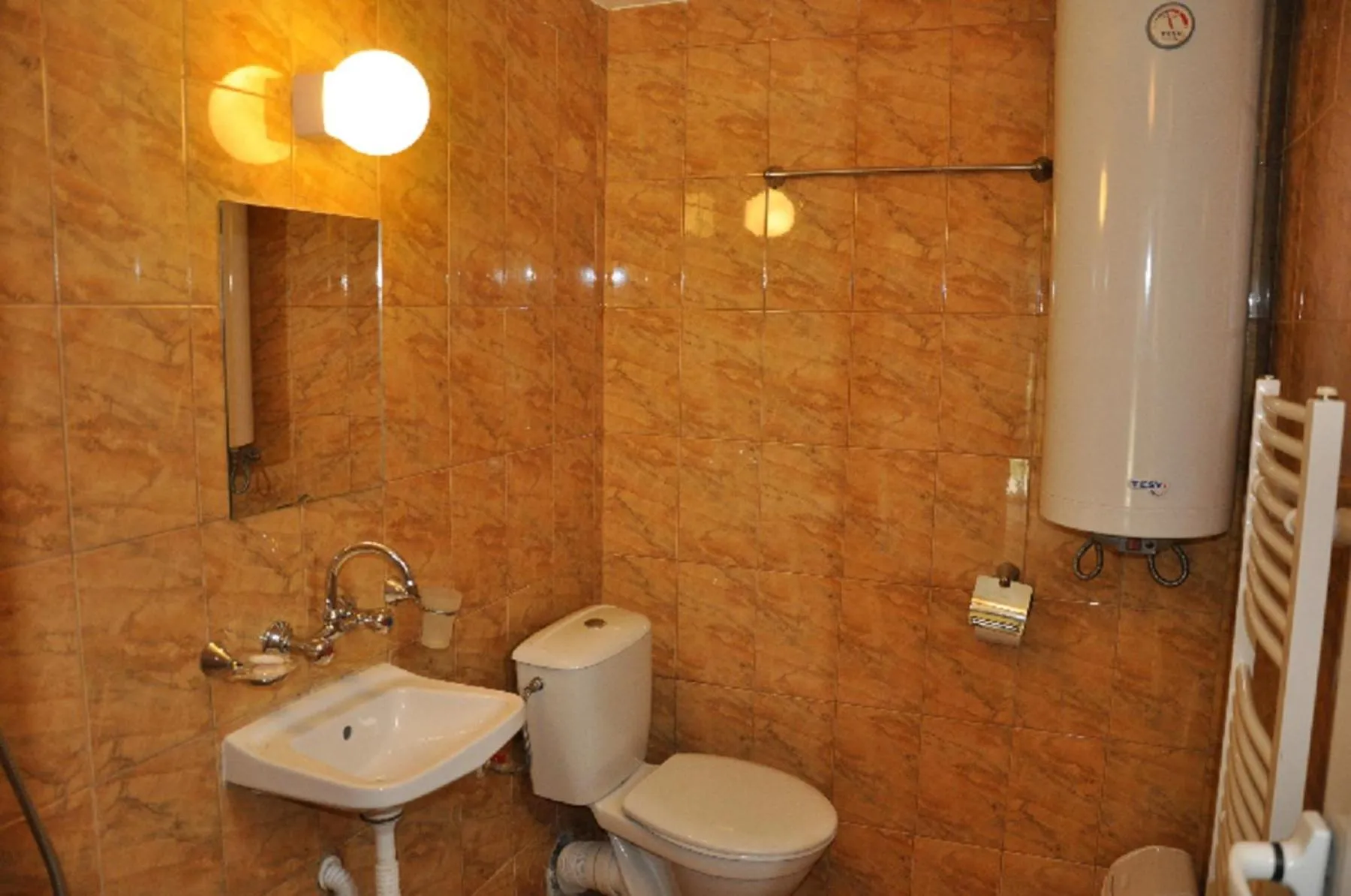 Bathroom in Hotel Valdis