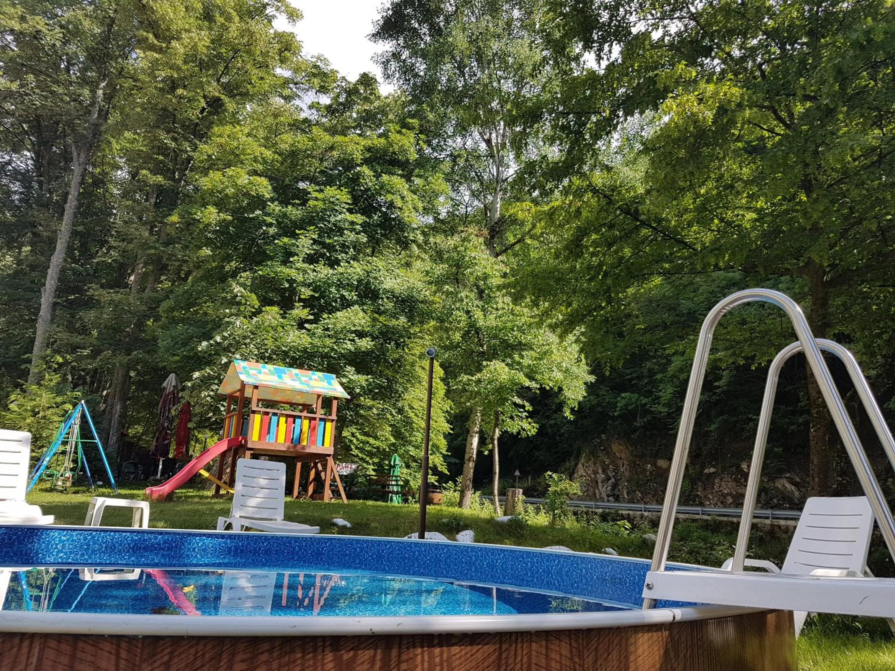 Swimming pool in Hotel Valdis