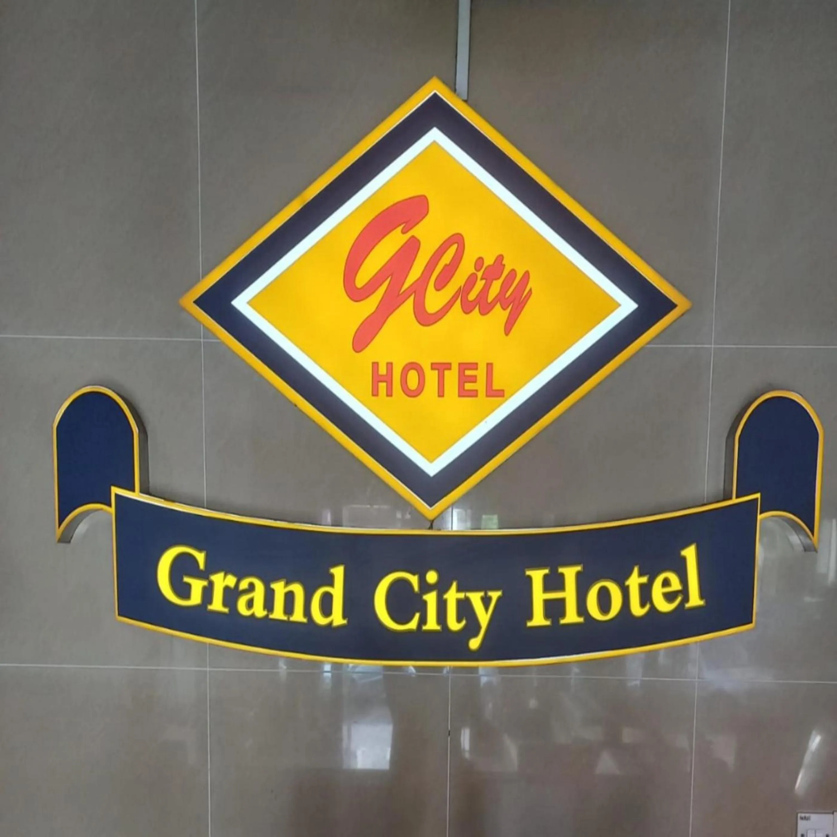 Logo/Certificate/Sign in Grand City Hotel Kuantan