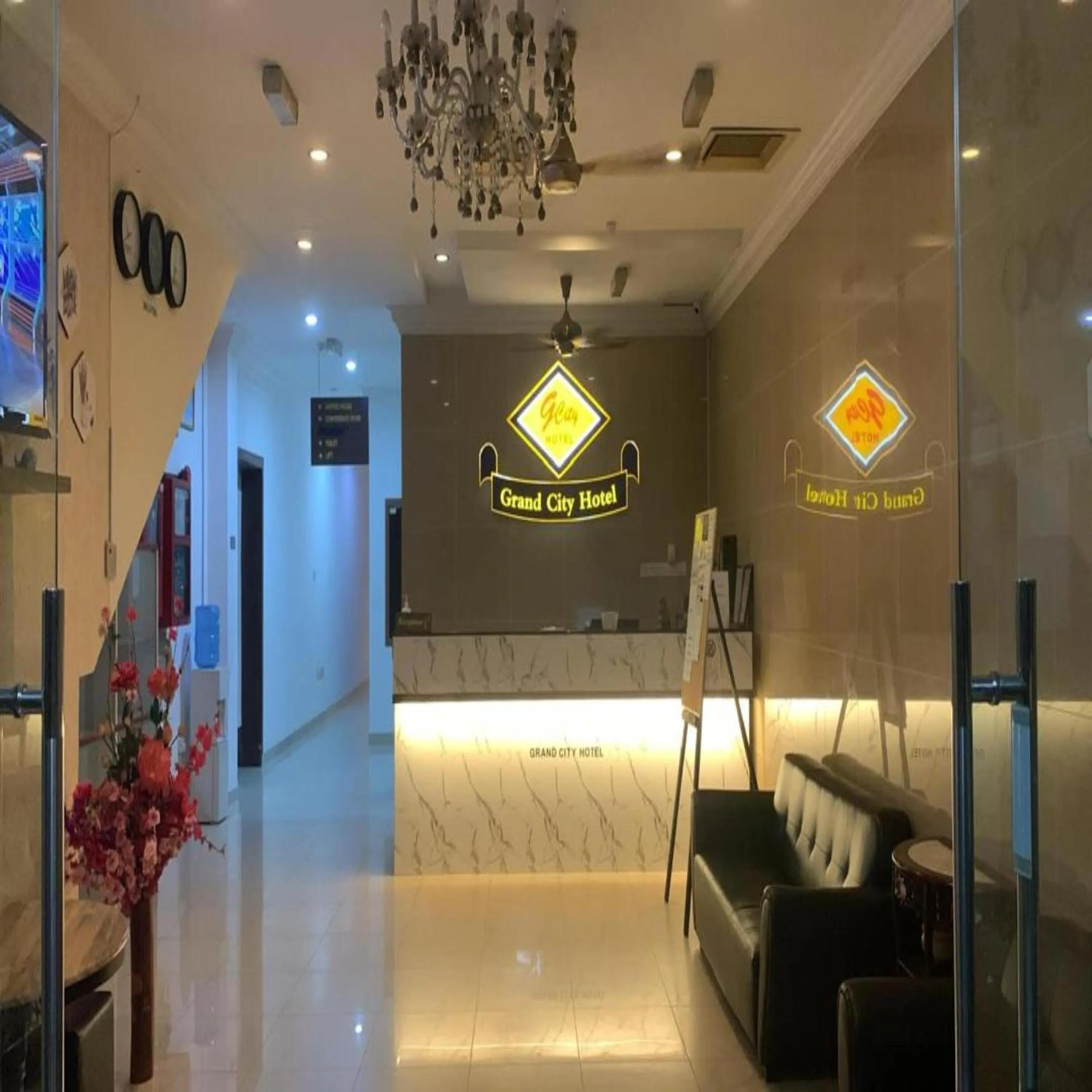 Lobby or reception in Grand City Hotel Kuantan