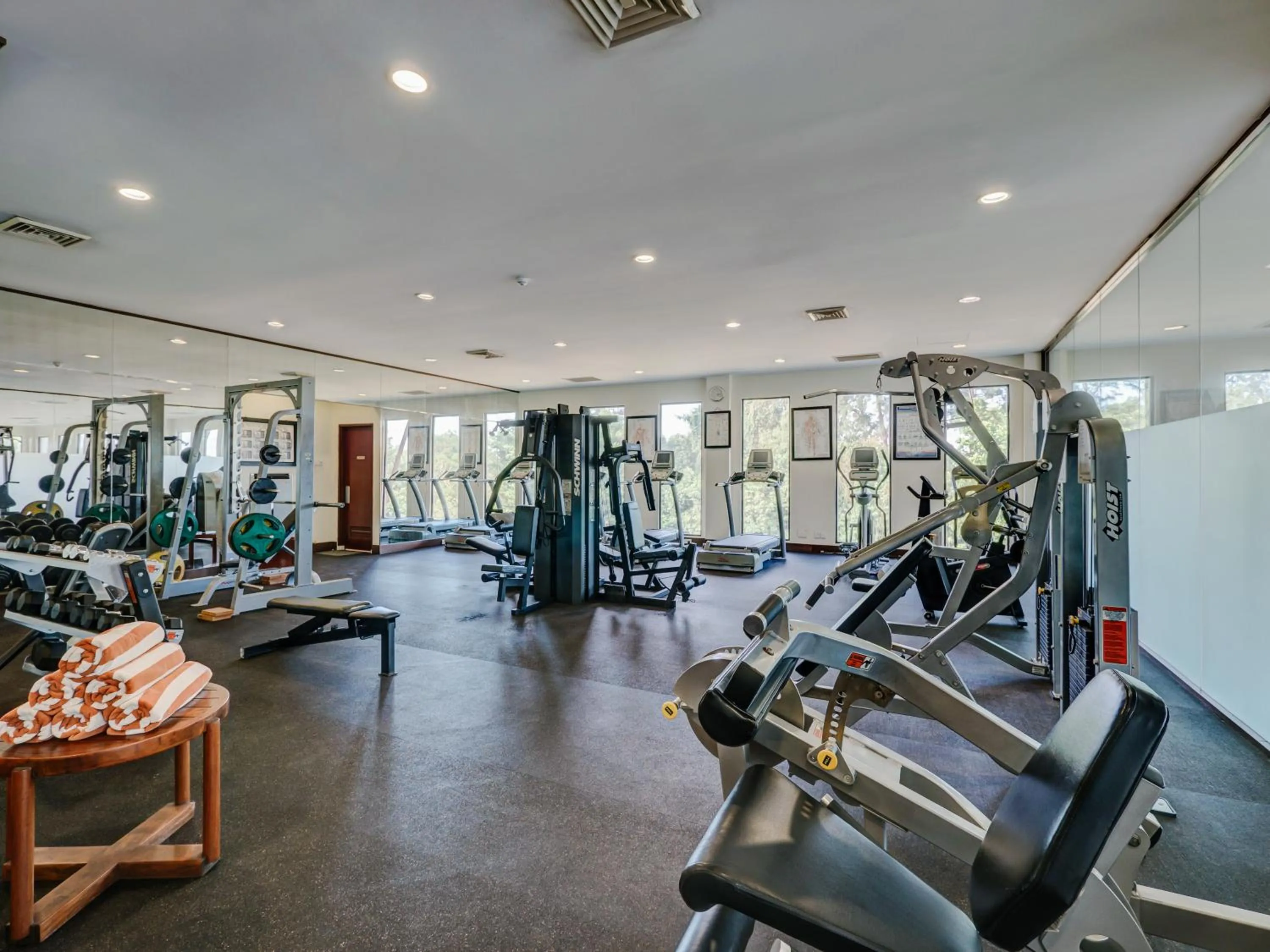 Fitness centre/facilities in Indra Maya Pool Villas