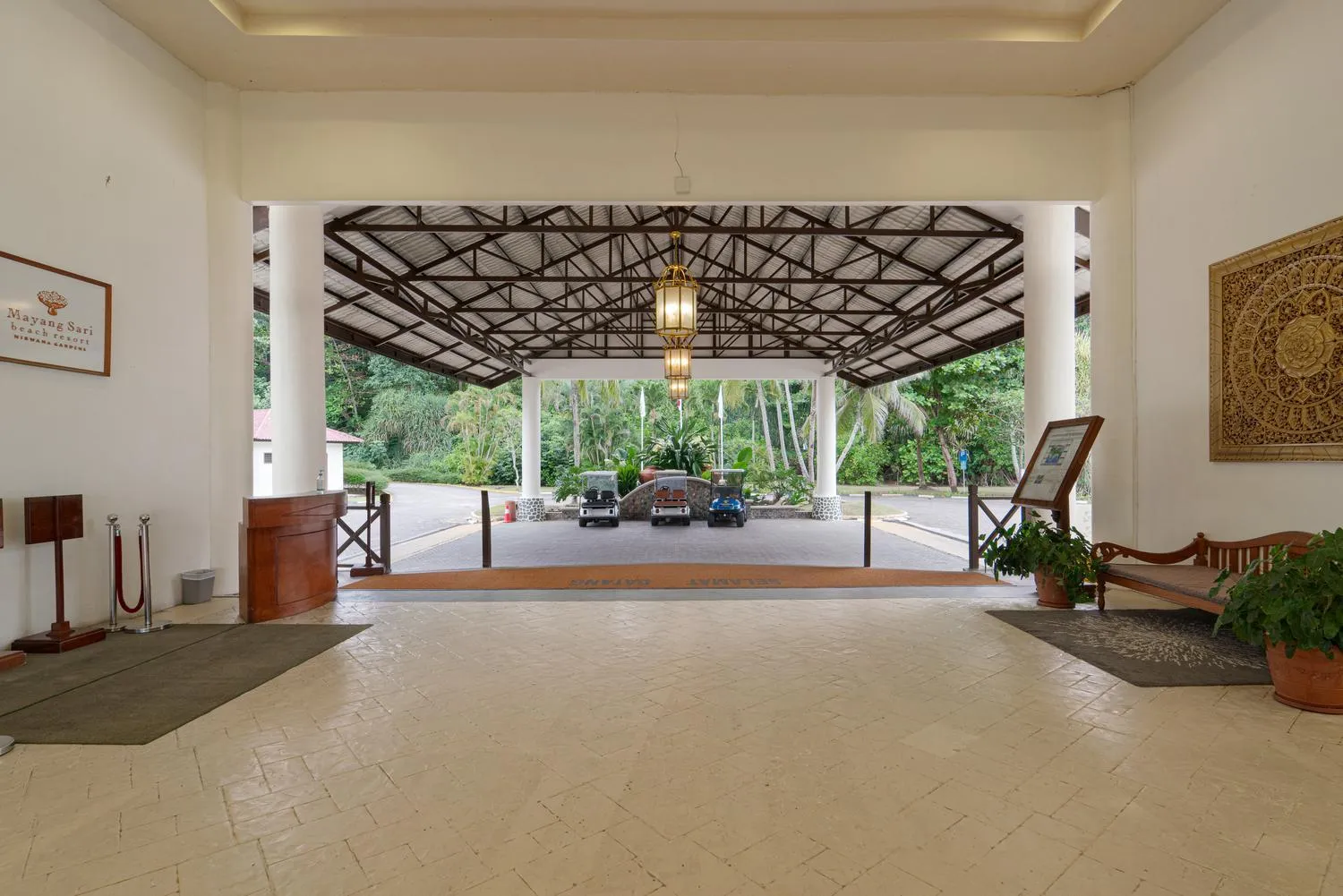 Lobby or reception in Indra Maya Pool Villas