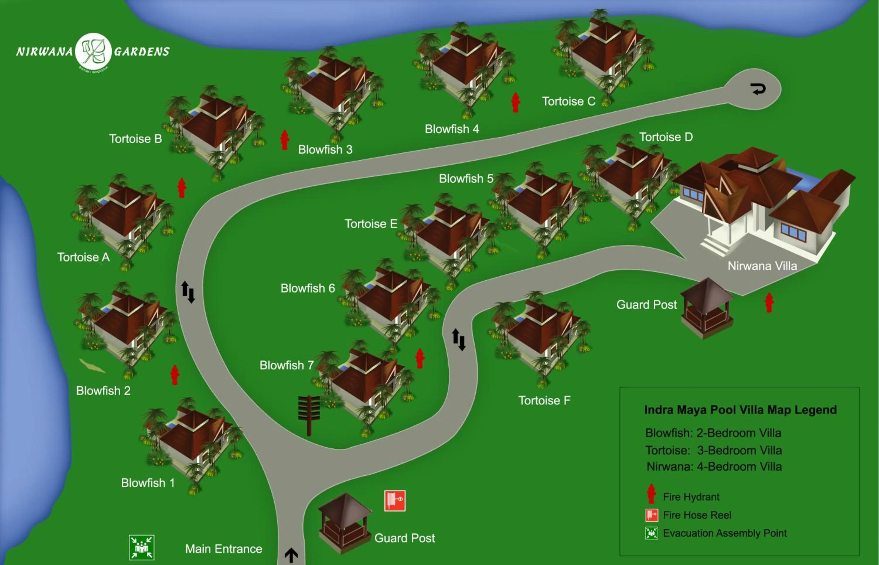 Property building in Indra Maya Pool Villas