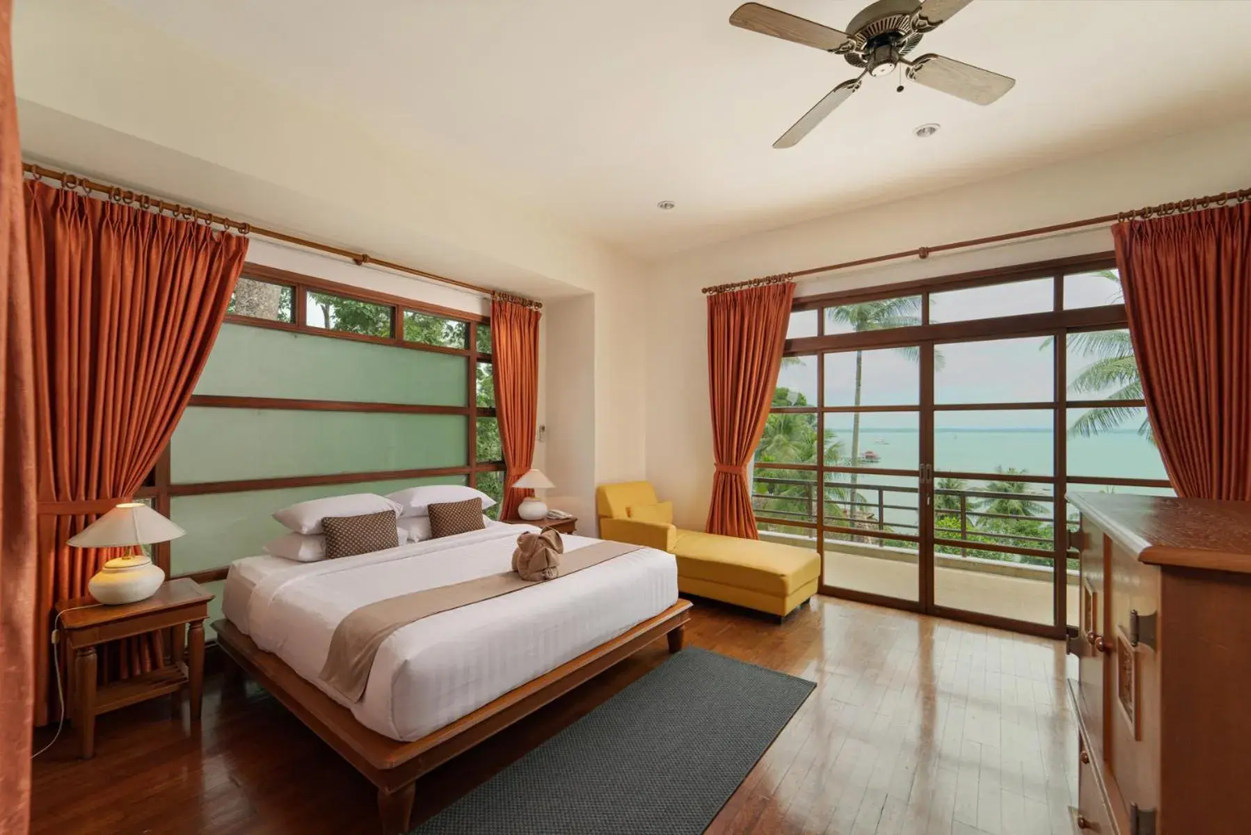 Bed in Indra Maya Pool Villas Bed in Indra Maya Pool Villas