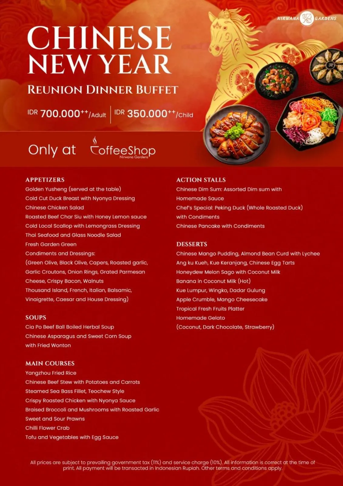 Food in Indra Maya Pool Villas