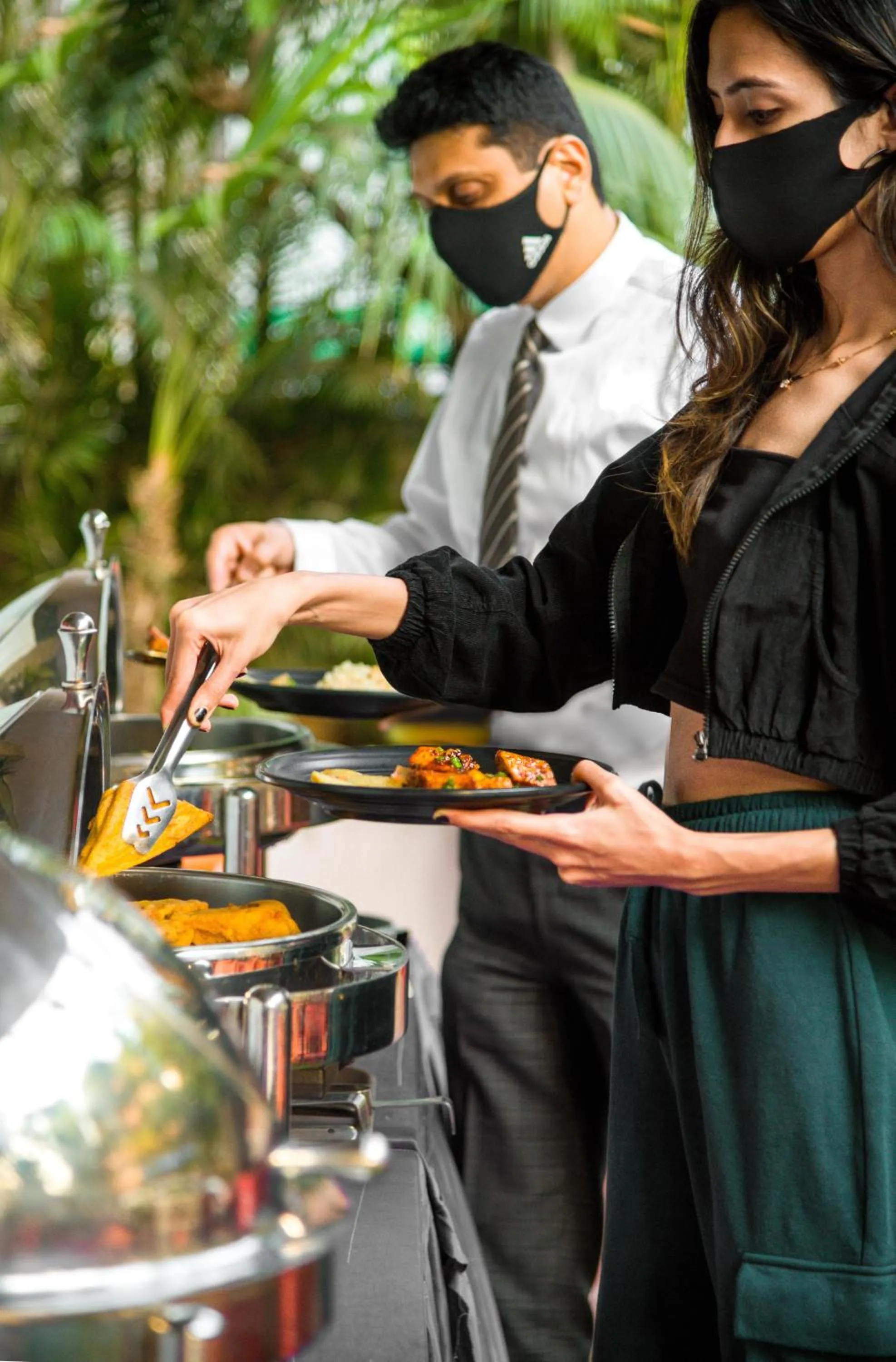 Breakfast in Hotel Oriental Aster - Mumbai International Airport